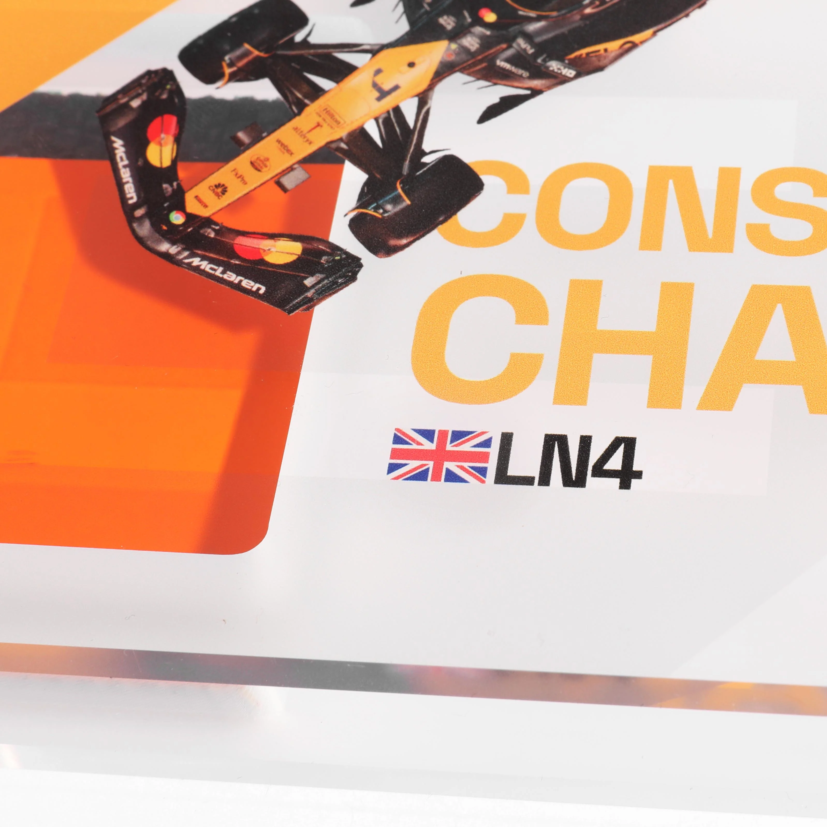 2024 Constructors Champions McLaren F1 Team Dual Bodywork in Acrylic - Image 4