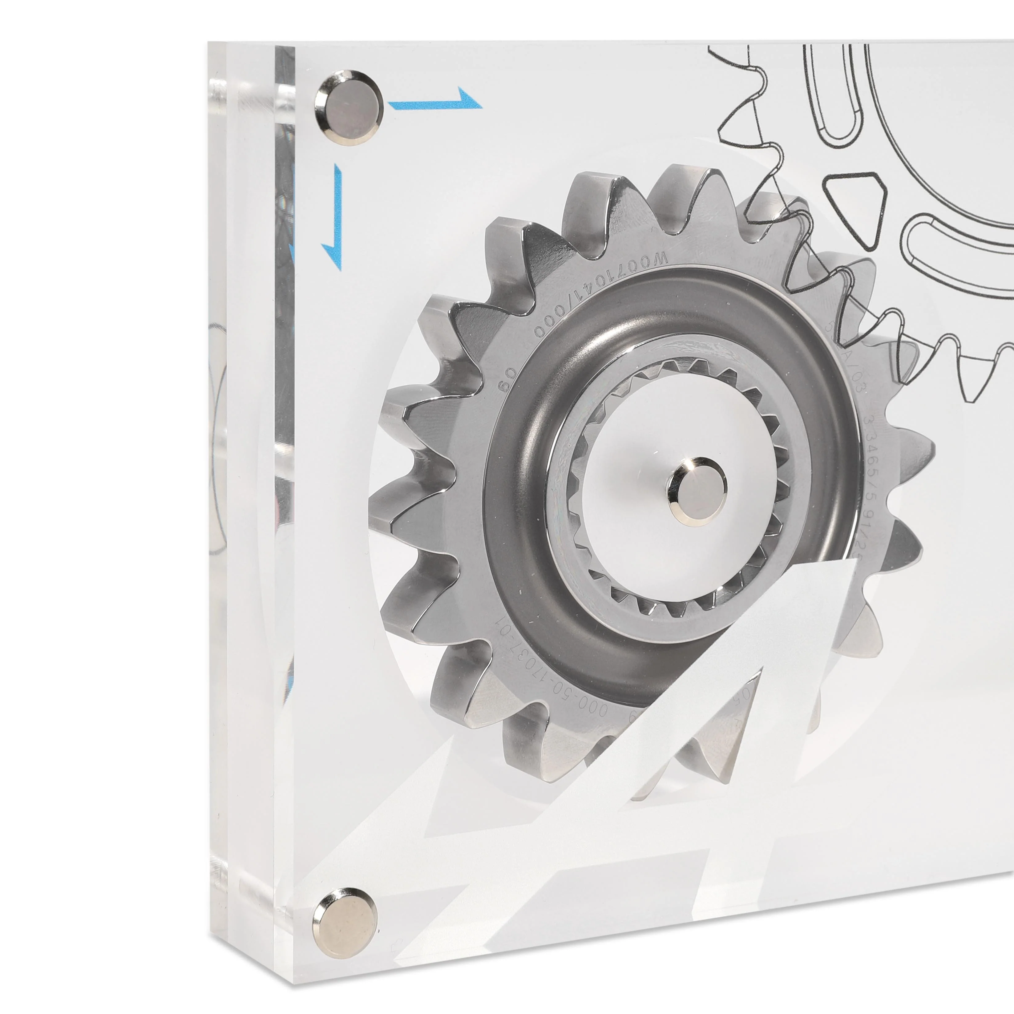 Alpine Formula 1 Team Gear Ratio In Acrylic - Image 4