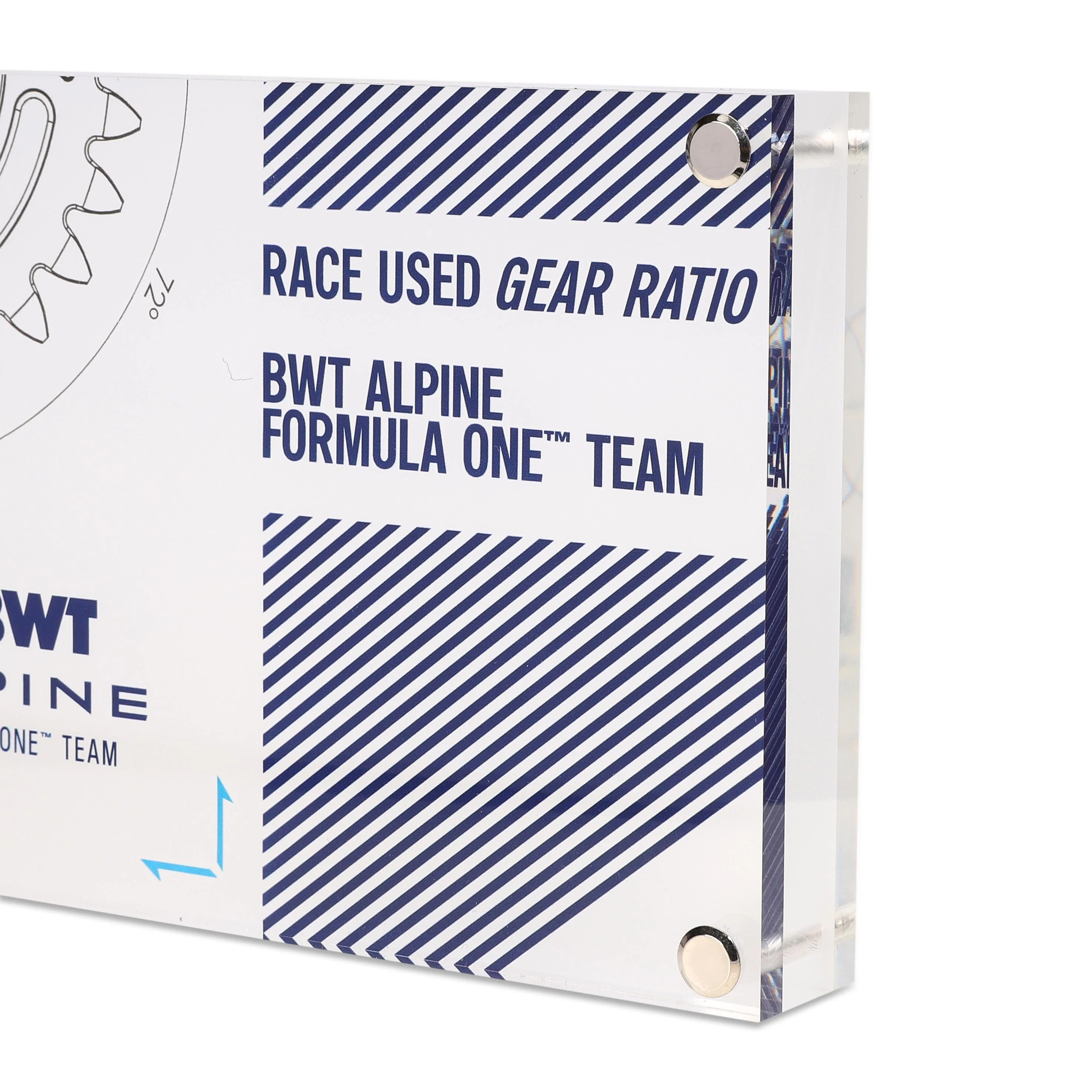 Alpine Formula 1 Team Gear Ratio In Acrylic - Image 5