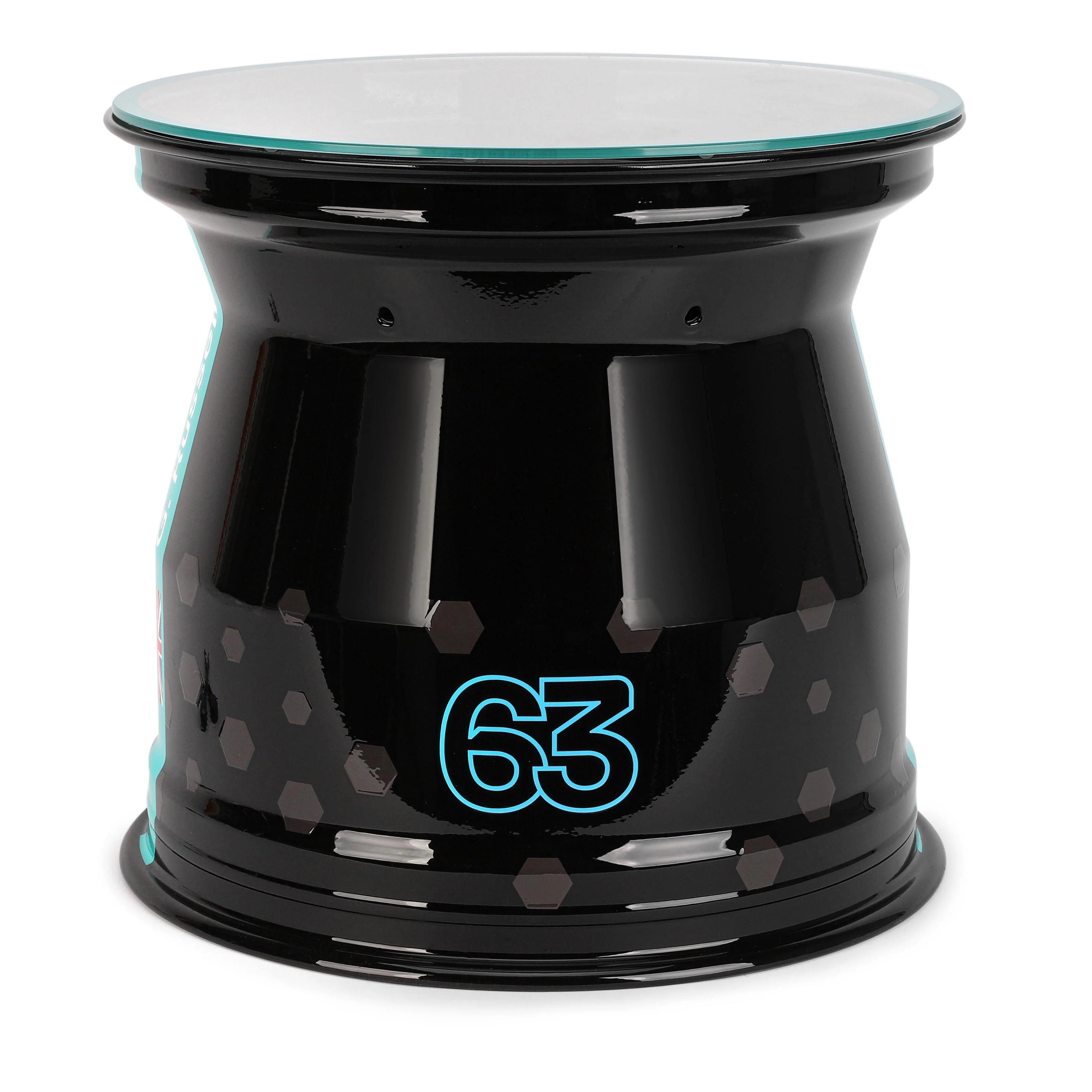 George Russell Mercedes-AMG Petronas F1 Team 2022 Rear Wheel Rim Table - Image 4