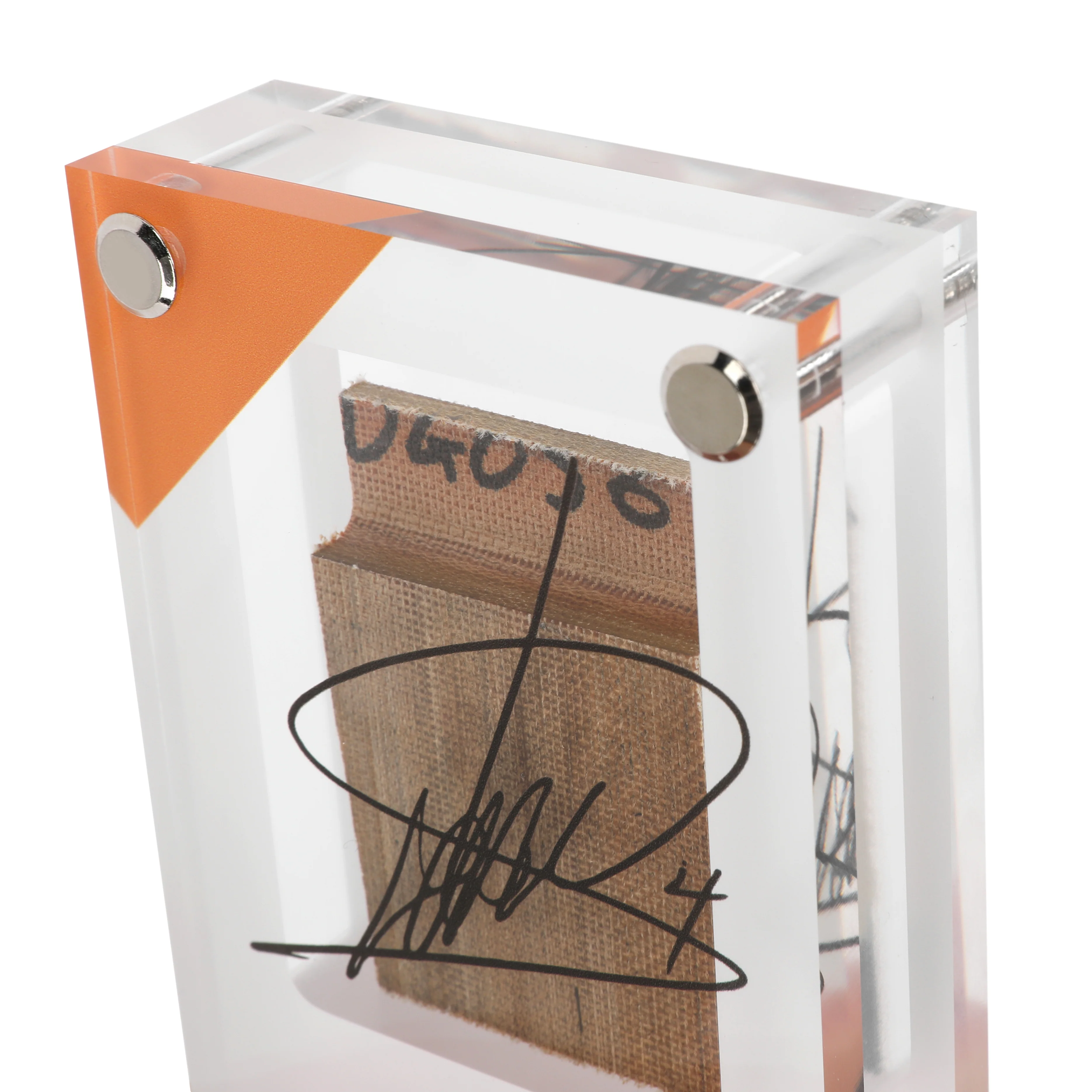 Lando Norris 2025 Grand Prix Used McLaren MCL39 Skid Plank Piece in Acrylic - Image 3