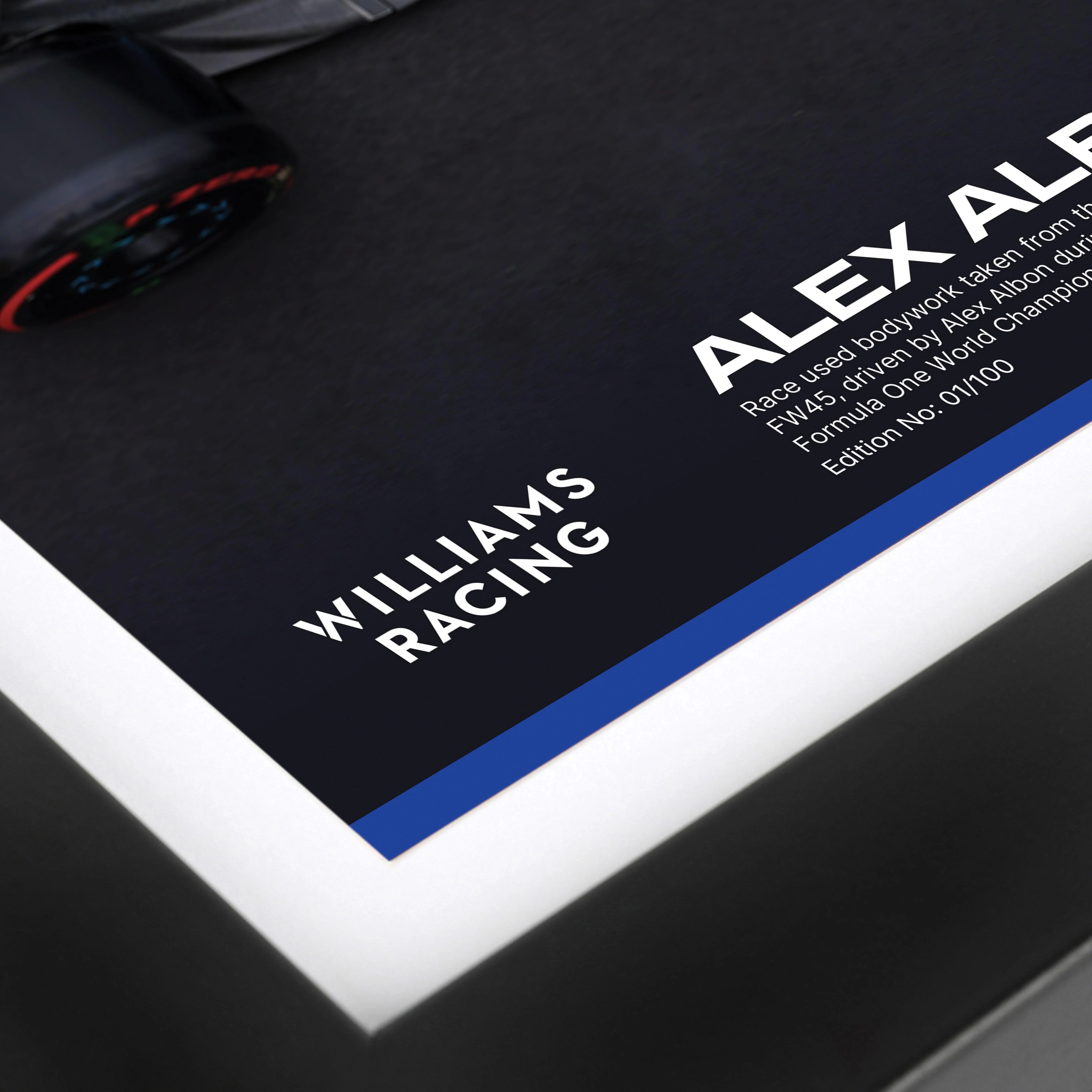Limited-Edition Alex Albon 2023 Bodywork & Photo - Image 3