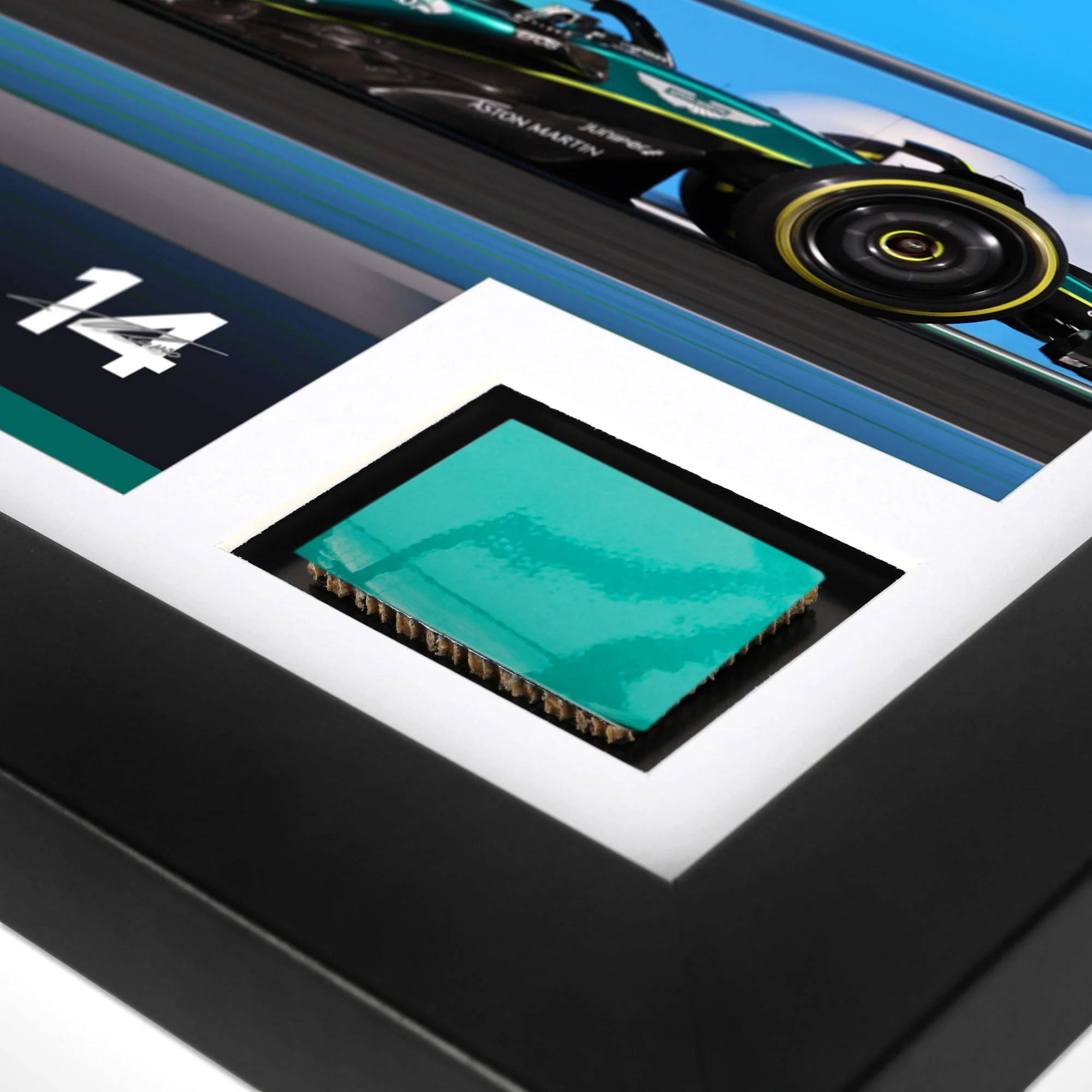 Limited Edition Fernando Alonso 2023 '100th Podium' Bodywork & Photo - Saudi Arabian GP - Image 3