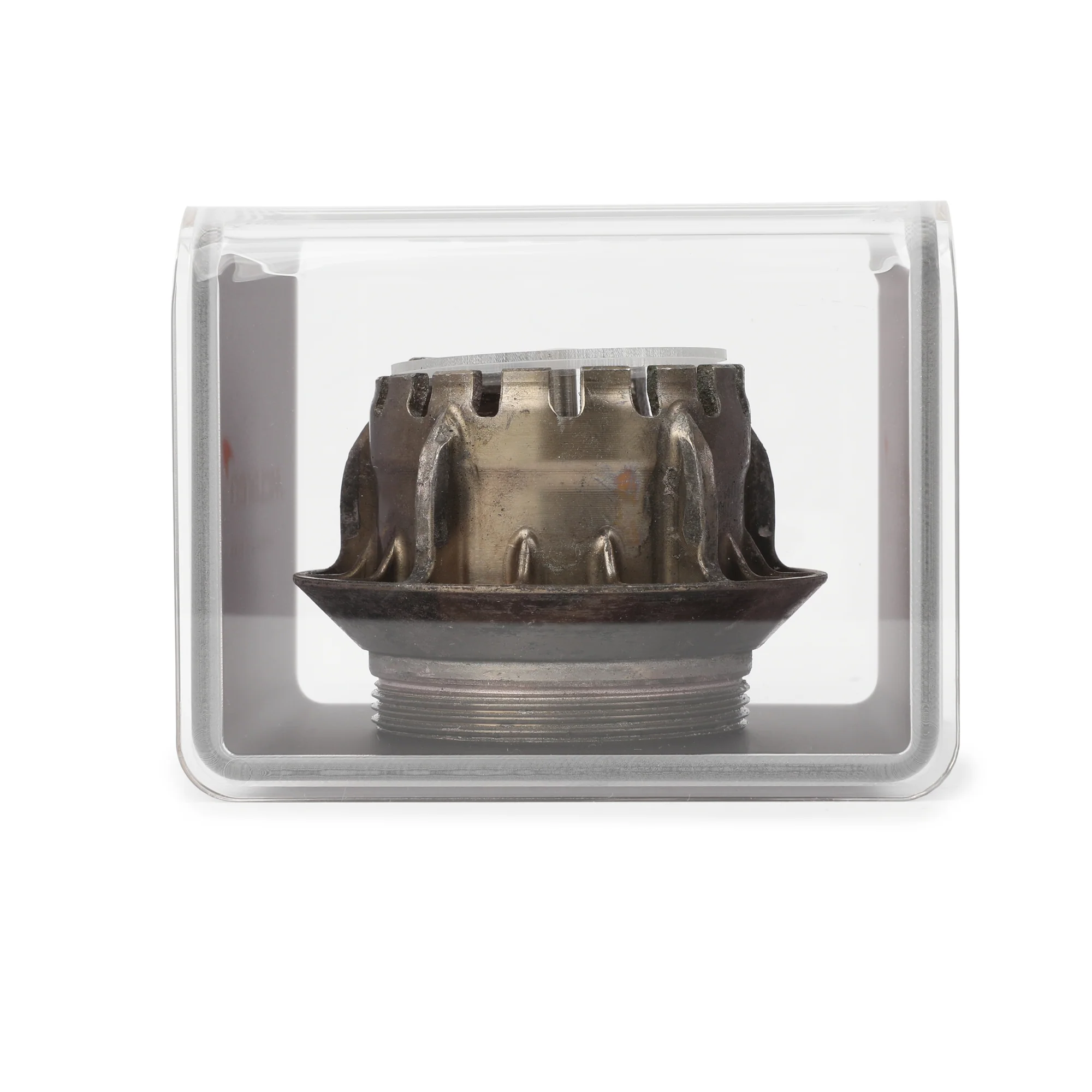 McLaren 2023 Race-Used Wheel Nut in Display Case - Silver - Image 3
