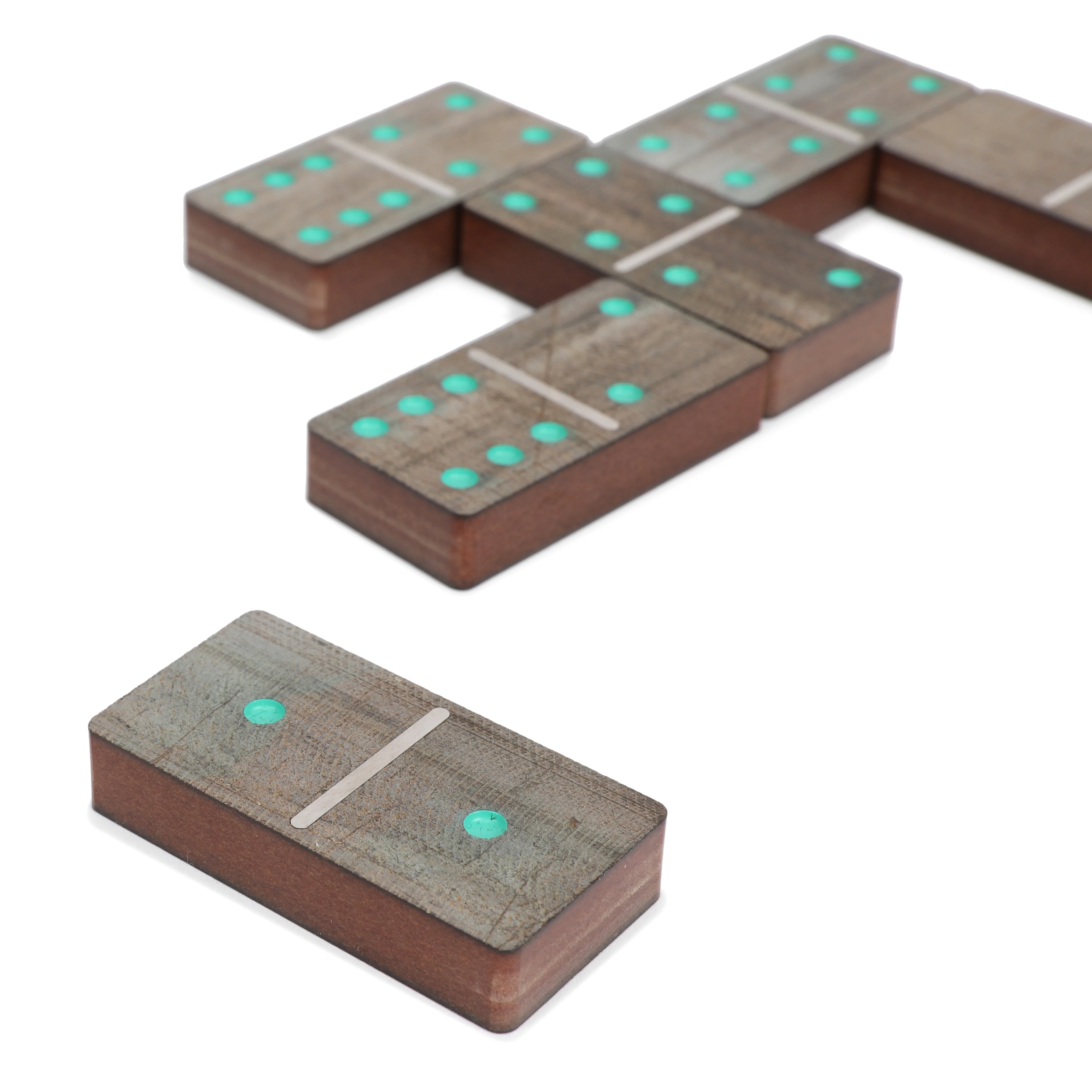 Mercedes-AMG F1® Team Skid Plank Dominoes Set - Image 4