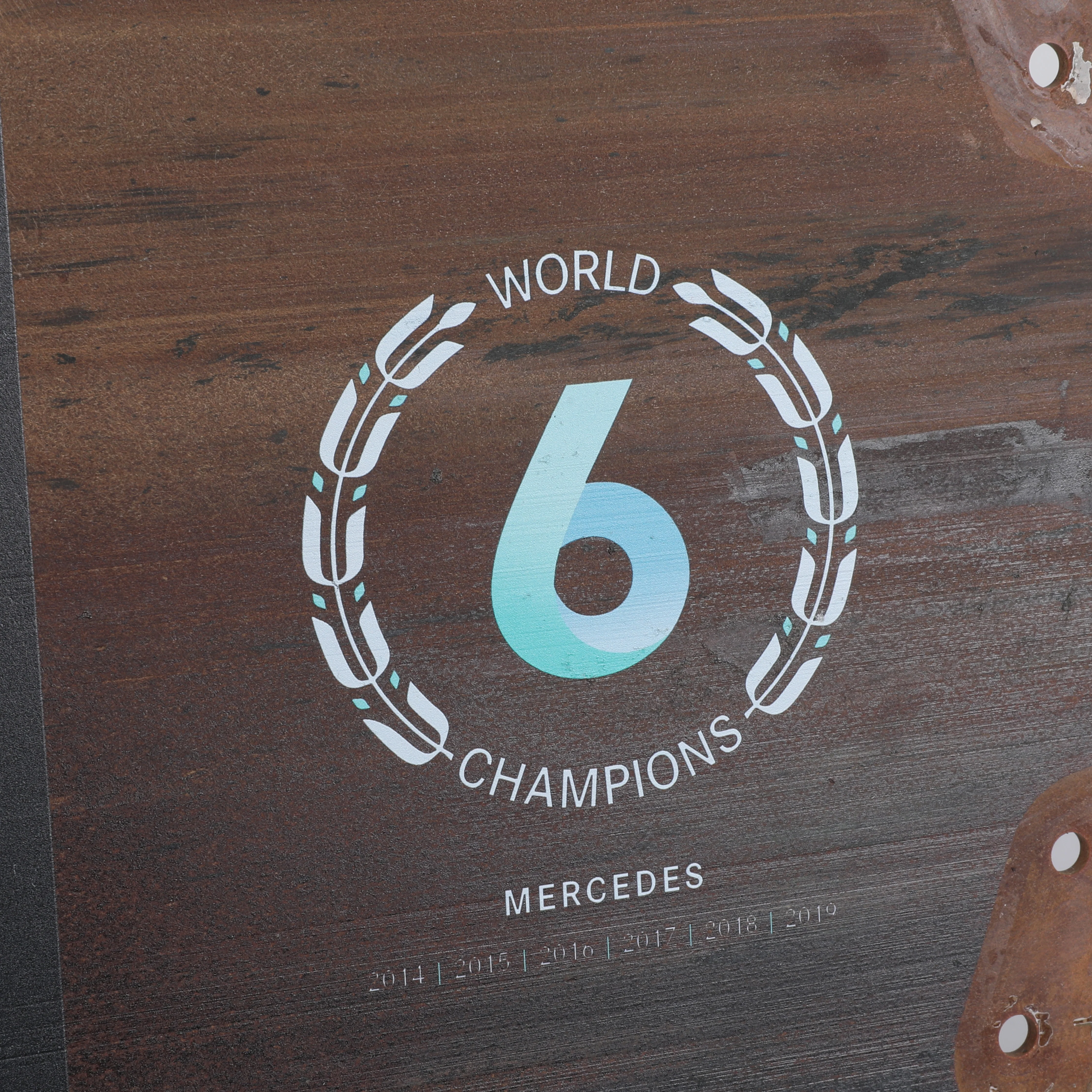 Mercedes-AMG F1 Team 2019 Skid Plank - Image 5