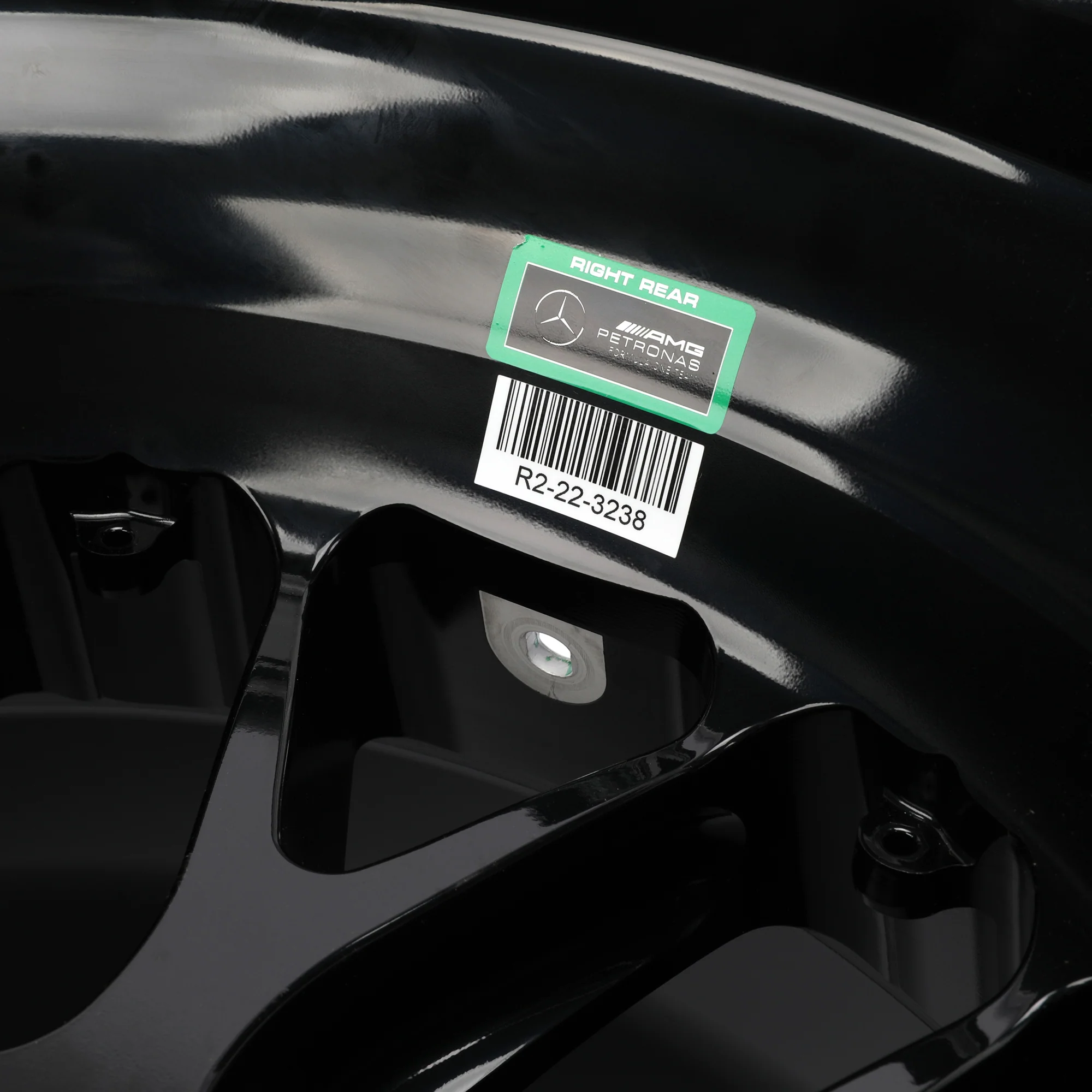 Mercedes AMG Petronas 2025 Rear Wheel Rim Table - Image 5