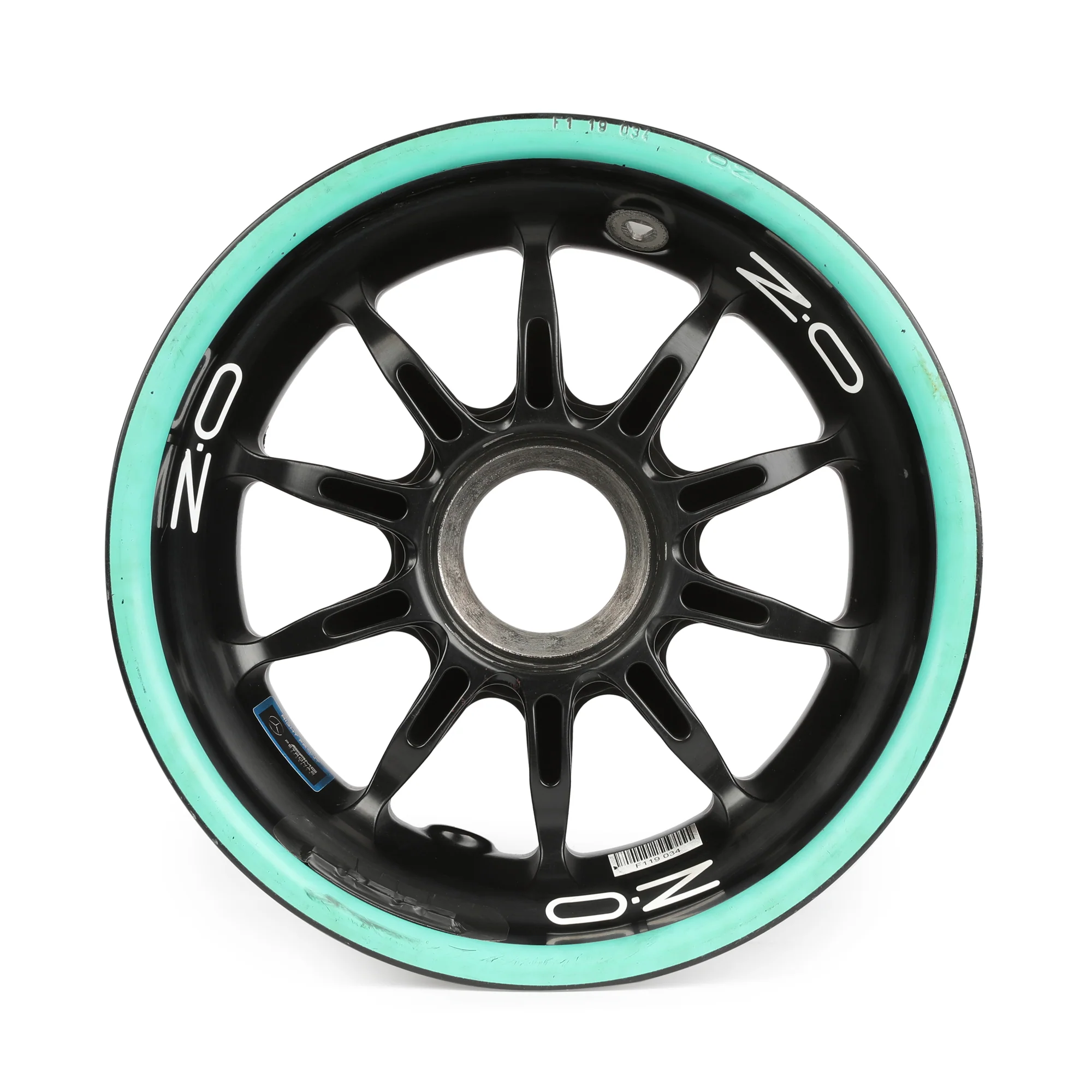 Mercedes-AMG PETRONAS F1® Team 2019 Season Used Front Wheel Rim Table - Image 3