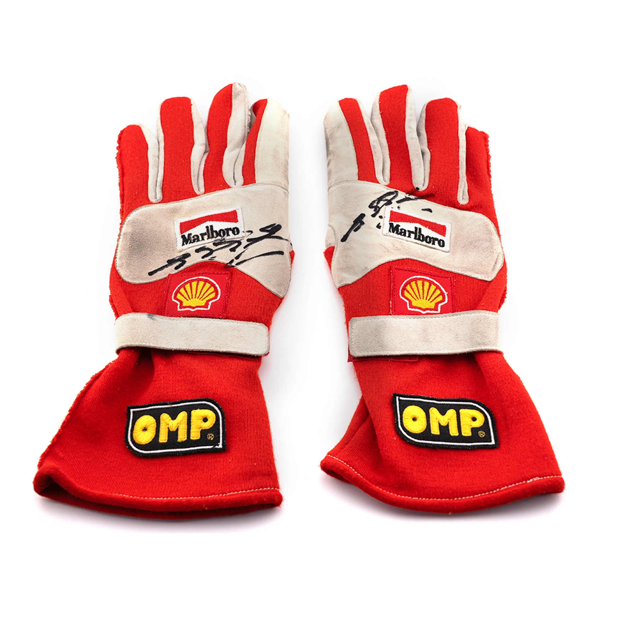 Miami Auction LOT 038- Michael Schumacher 2000 Ferrari Gloves - Used Signed - Image 9
