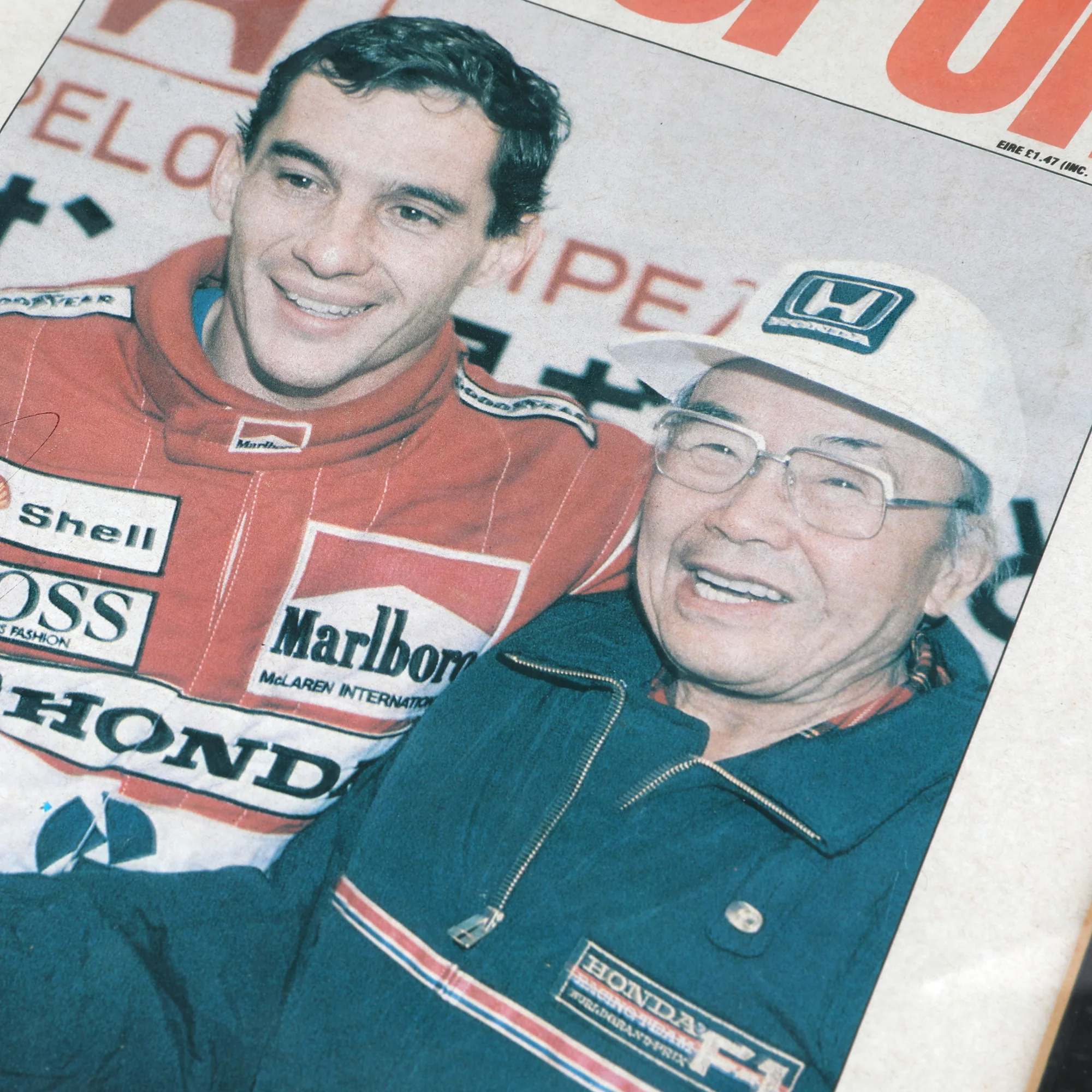 Miami Auction LOT 039 - Autosport Magazine November 1988-Senna Signed Framed - Image 6