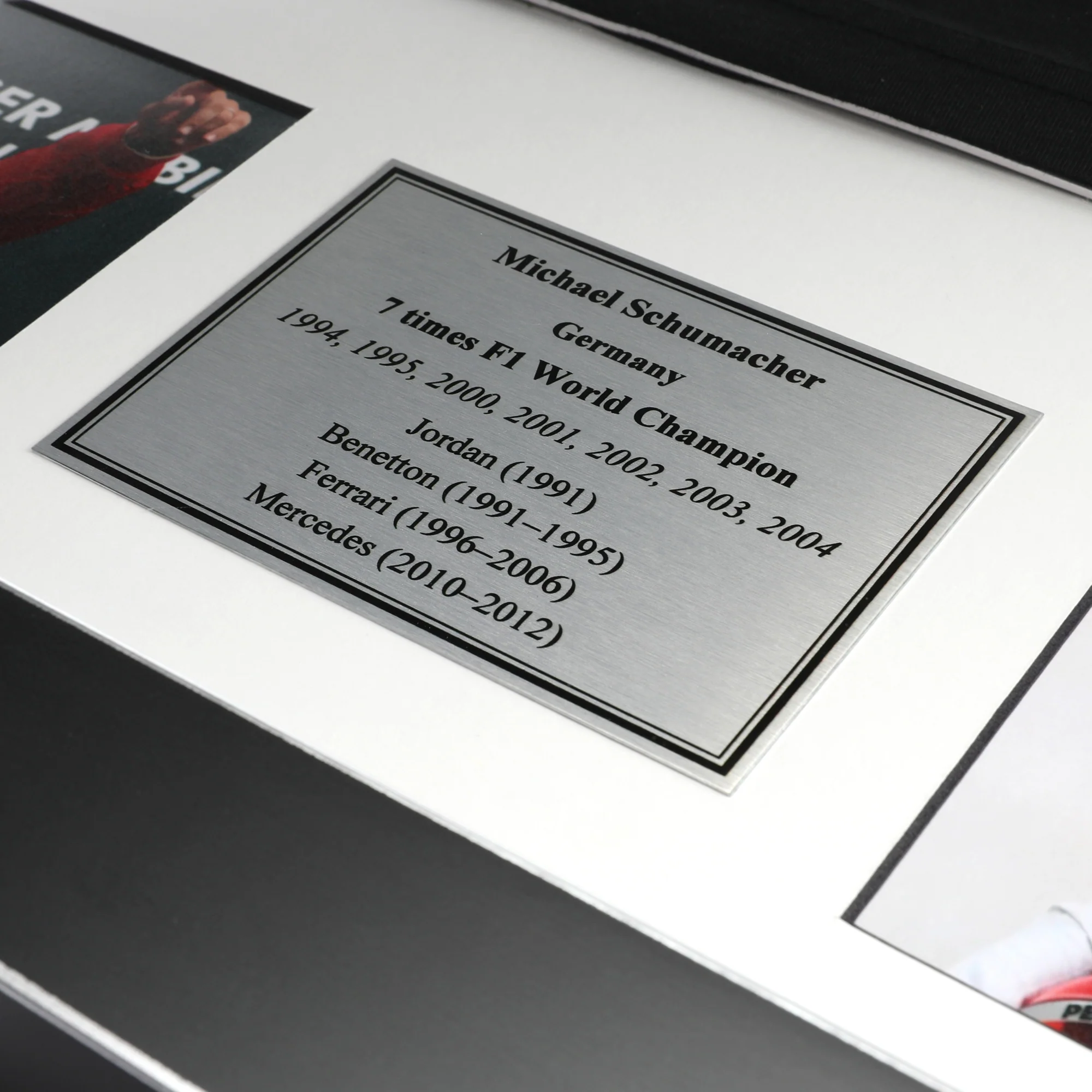 Miami Auction LOT 044 - Michael Schumacher Signed Mercedes Team Shirt - Image 3