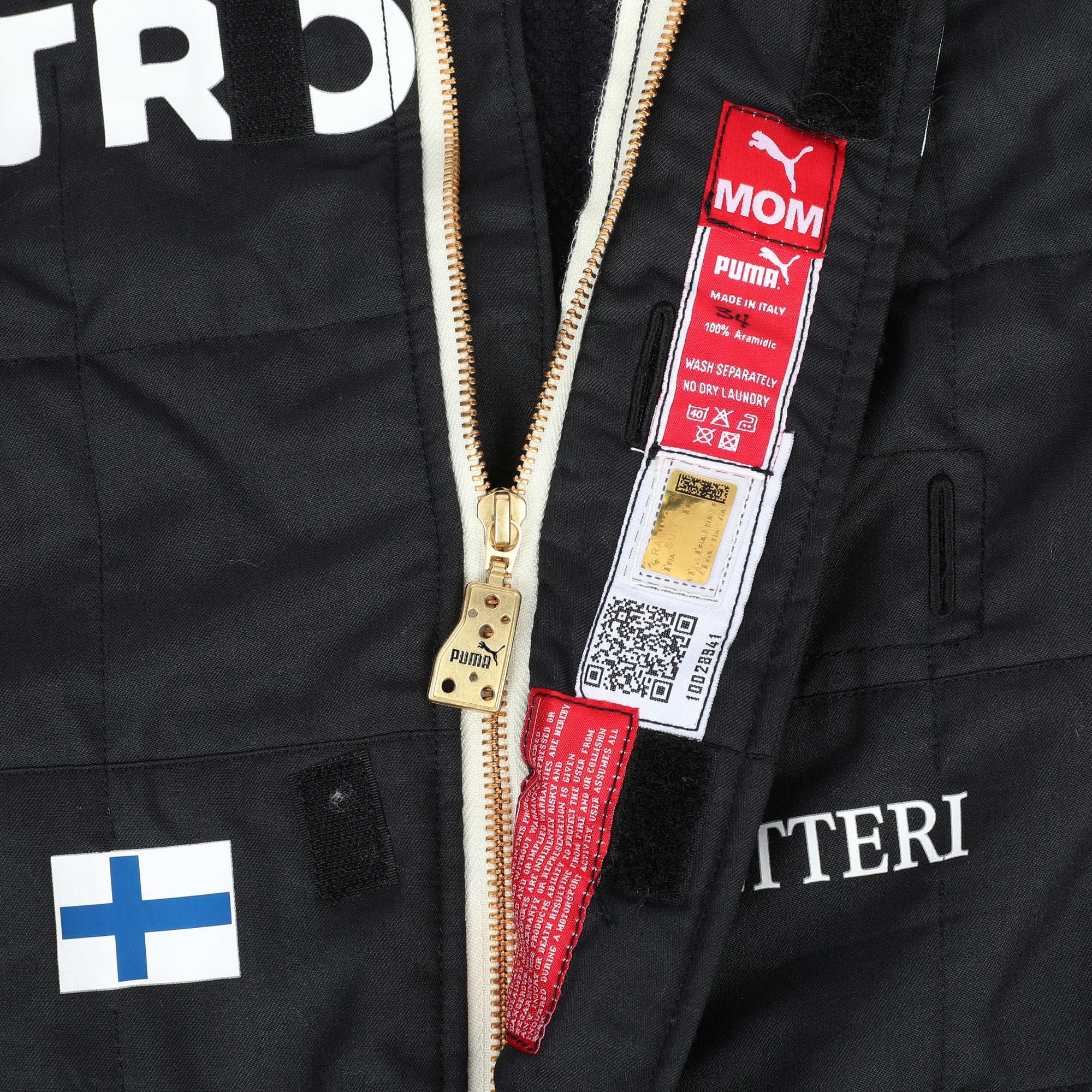 Miami Auction LOT 045 - Valtteri Bottas 2021 Mercedes Race Suit – Dutch Grand Prix, Race Used - Image 6