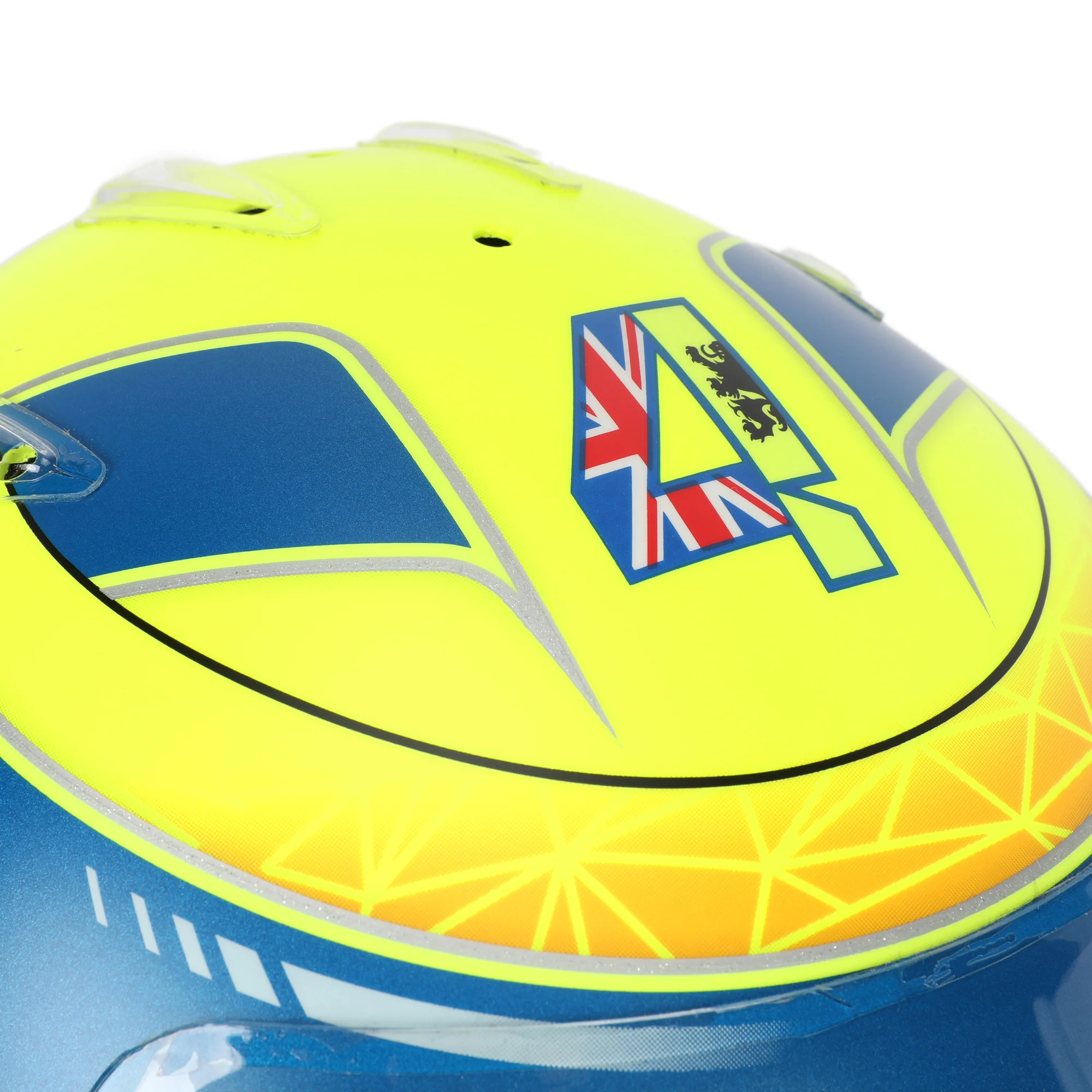 Miami Auction LOT 048 - Lando Norris 2022 Signed Full Scale Bell Official Helmet - Image 10
