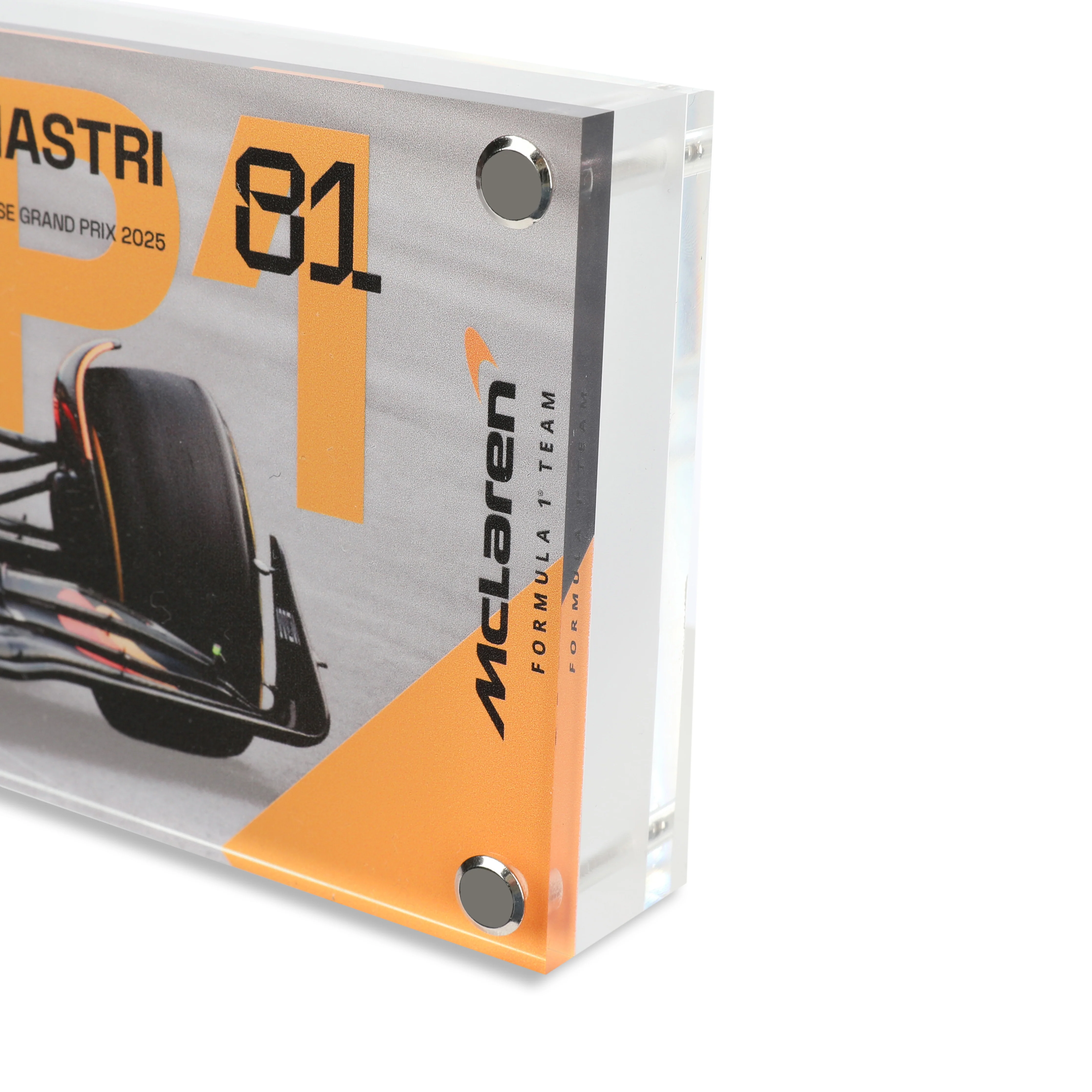 Oscar Piastri 2025 Chinese Grand Prix Winning McLaren Skid Plank – Race-Used – Limited Edition of 200 - Image 4