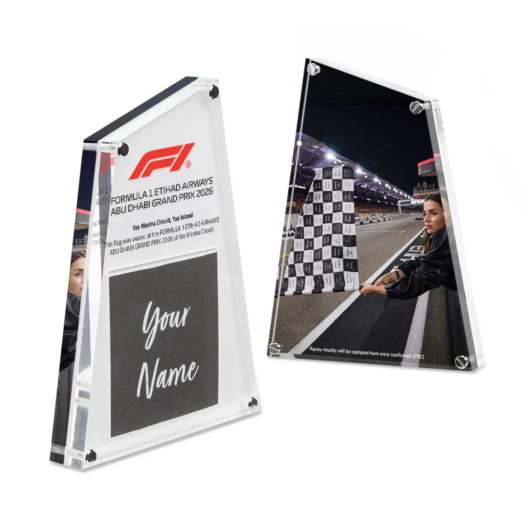Own the Chequered Flag - 2026 Abu Dhabi Grand Prix