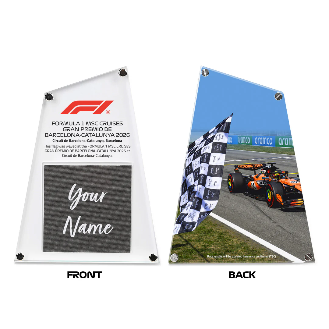 Own the Chequered Flag - 2026 Barcelona-Catalunya Grand Prix - Image 4