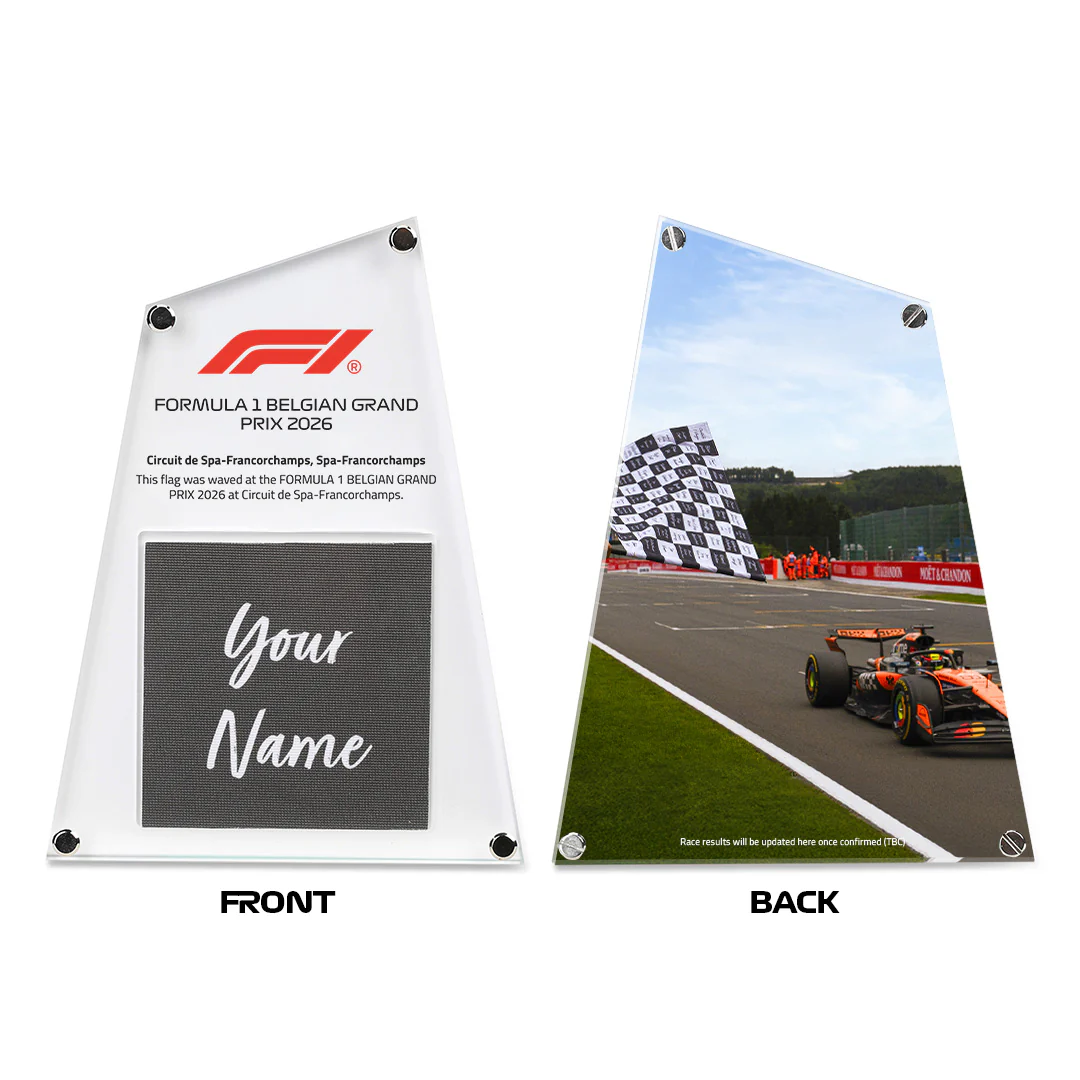 Own the Chequered Flag - 2026 Belgian Grand Prix - Image 3