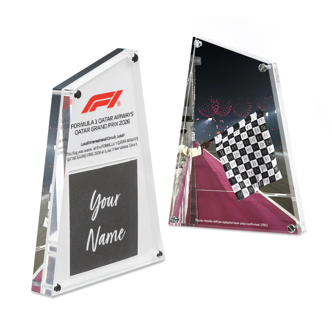 Own the Chequered Flag - 2026 Qatar Grand Prix