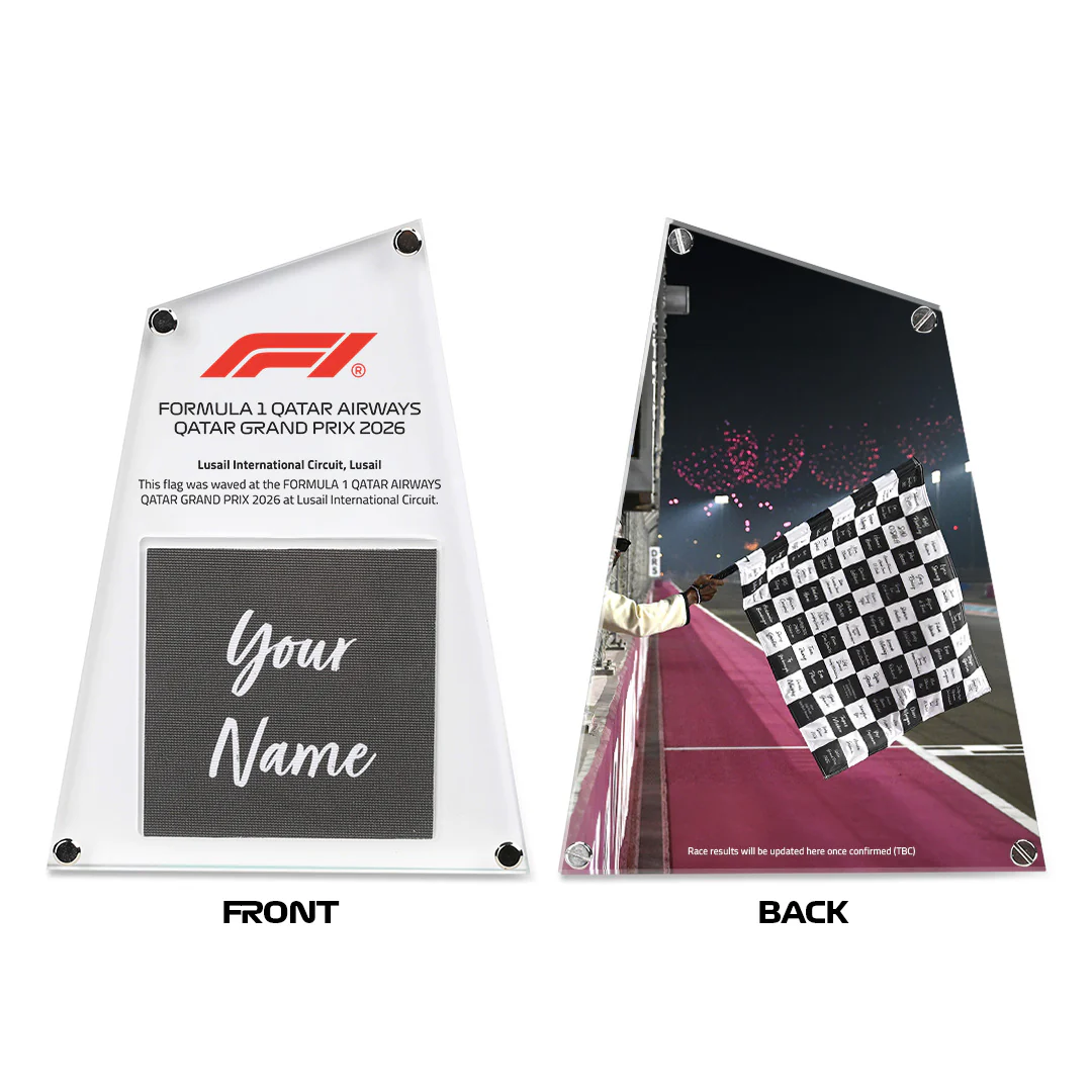 Own the Chequered Flag - 2026 Qatar Grand Prix - Image 3