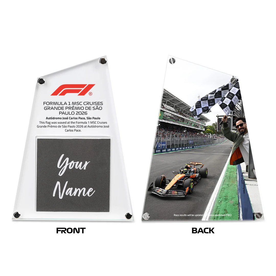 Own the Chequered Flag - 2026 Sao Paulo Grand Prix - Image 3