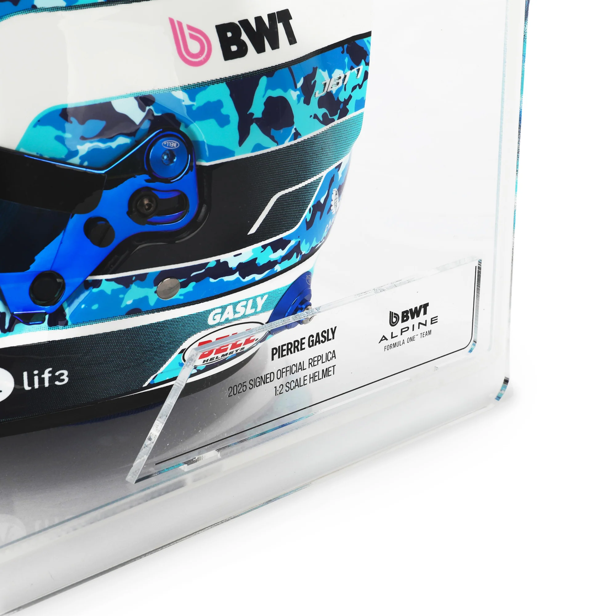 Pierre Gasly 2025 Signed 1:2 Scale Helmet - Image 8