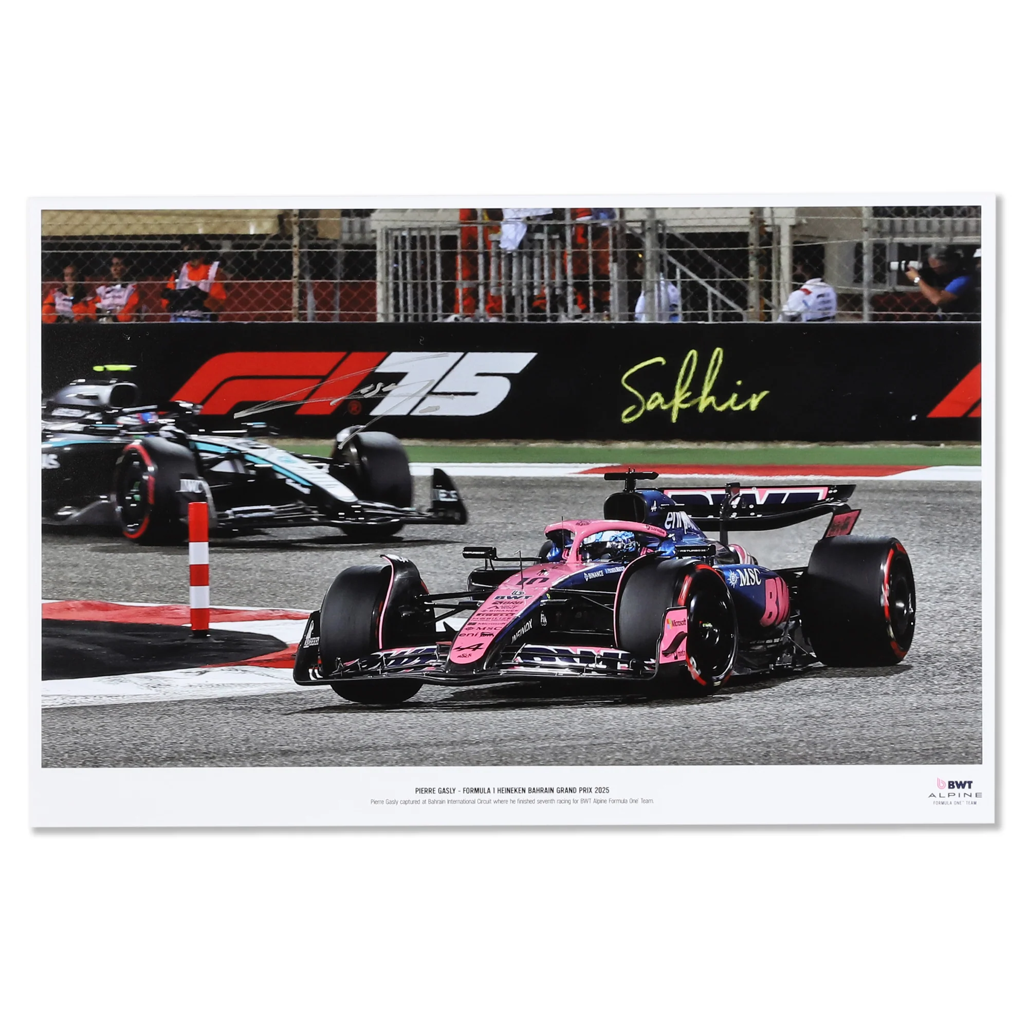 F1® Signed Photographs