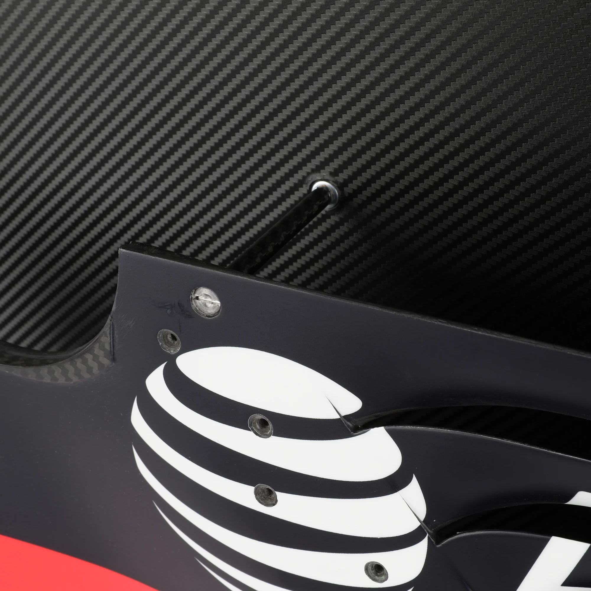 Red Bull Racing 2018 Grand Prix Used Right-hand ‘ESSO Red’ Rear Wing Endplate - Image 4