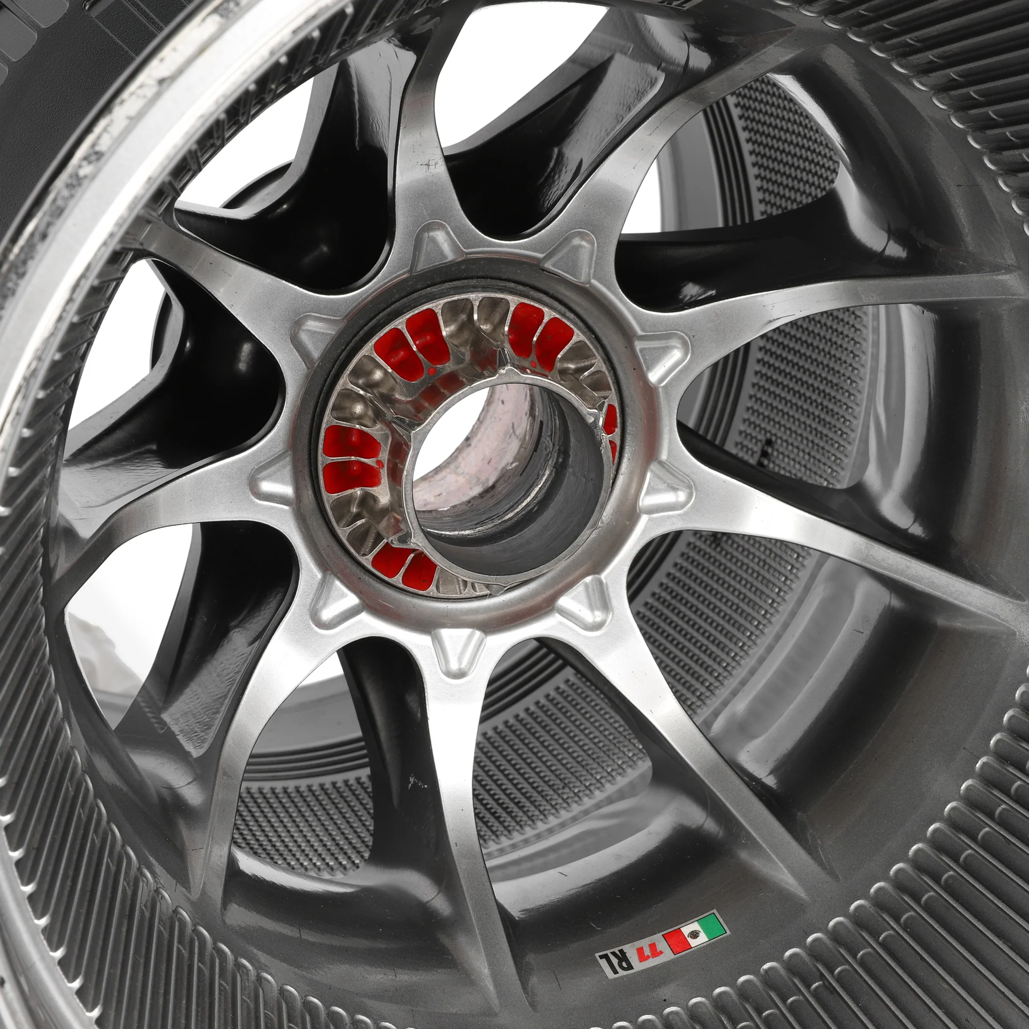 Sergio Perez 2021 Oracle Red Bull Racing Race Used Wheel Rim Table - Image 7