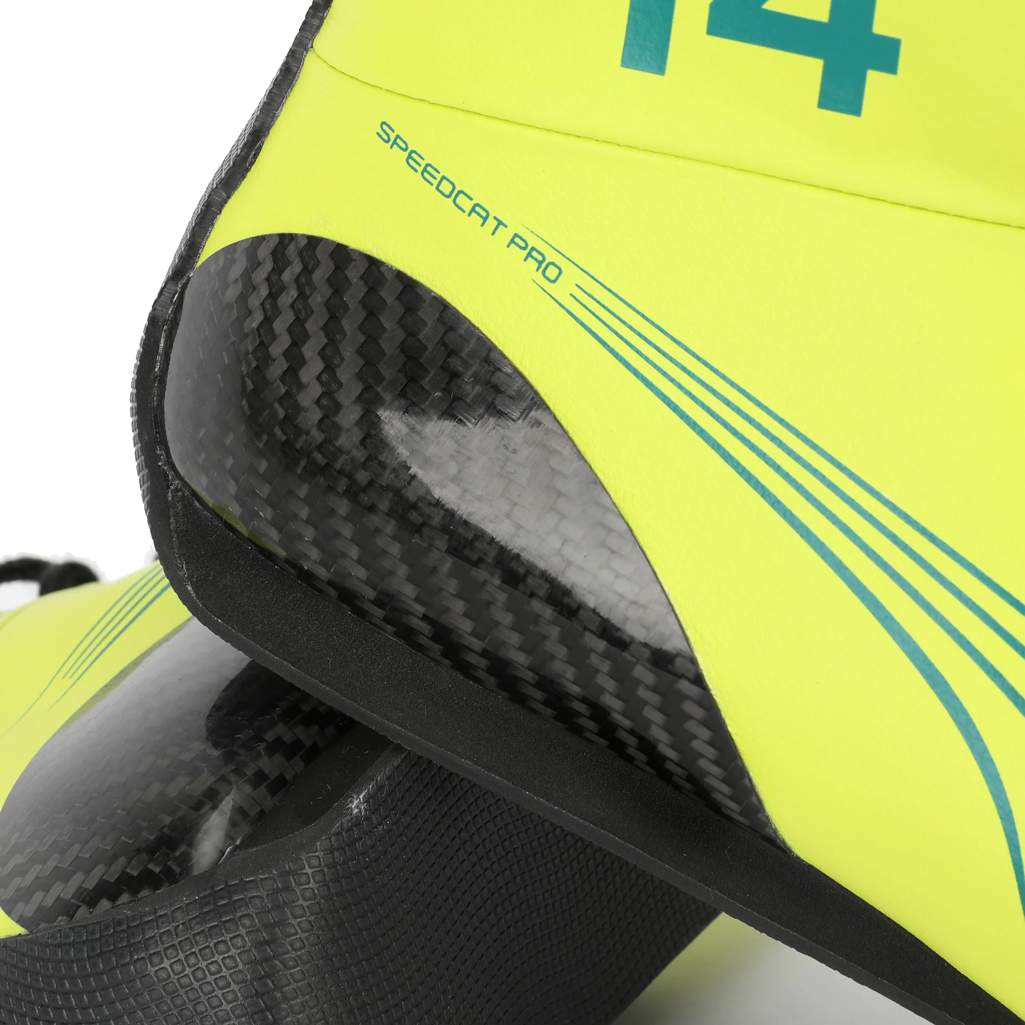 Miami Auction LOT 025 - Fernando Alonso 2025 Aston Martin Aramco Formula One Team Race Boots - Image 3