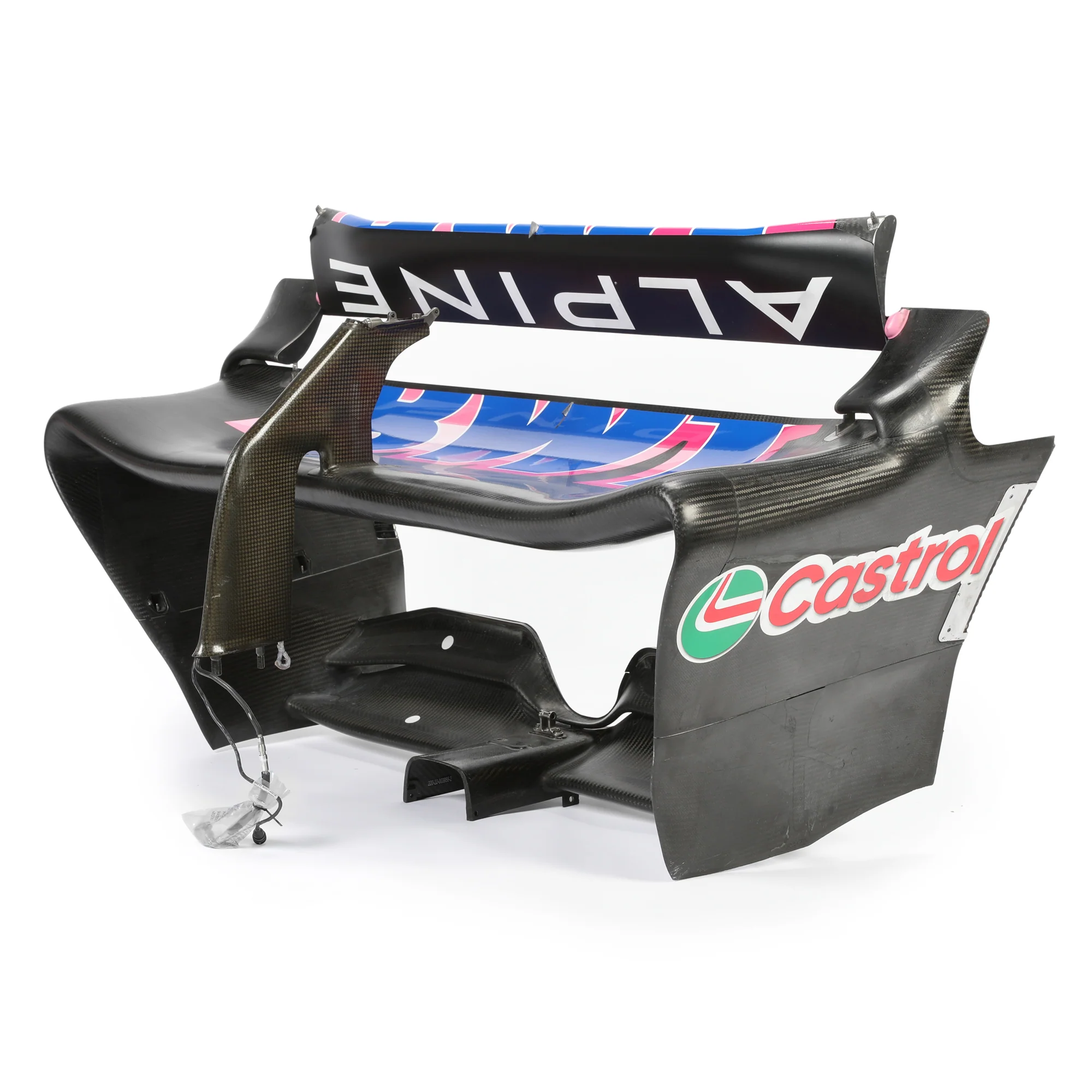 Miami Auction LOT 032 - 2022 Alpine A522 Lower Beam Wing & Rear Wing Assembly - RST 2024 Livery - Image 3