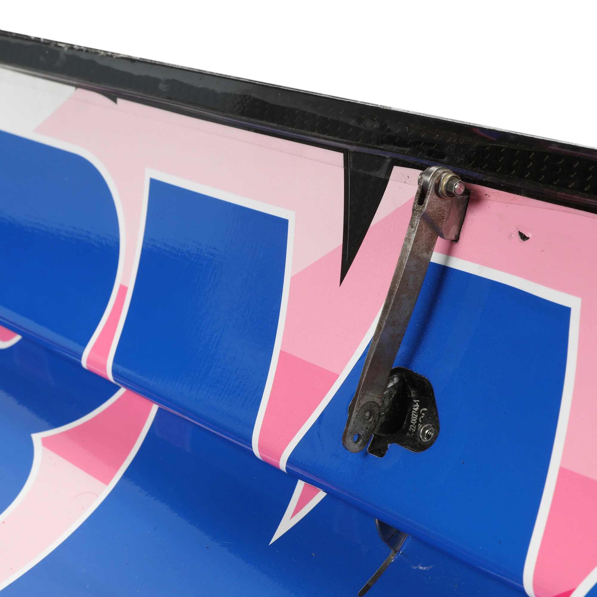 Miami Auction LOT 032 - 2022 Alpine A522 Lower Beam Wing & Rear Wing Assembly - RST 2024 Livery - Image 6