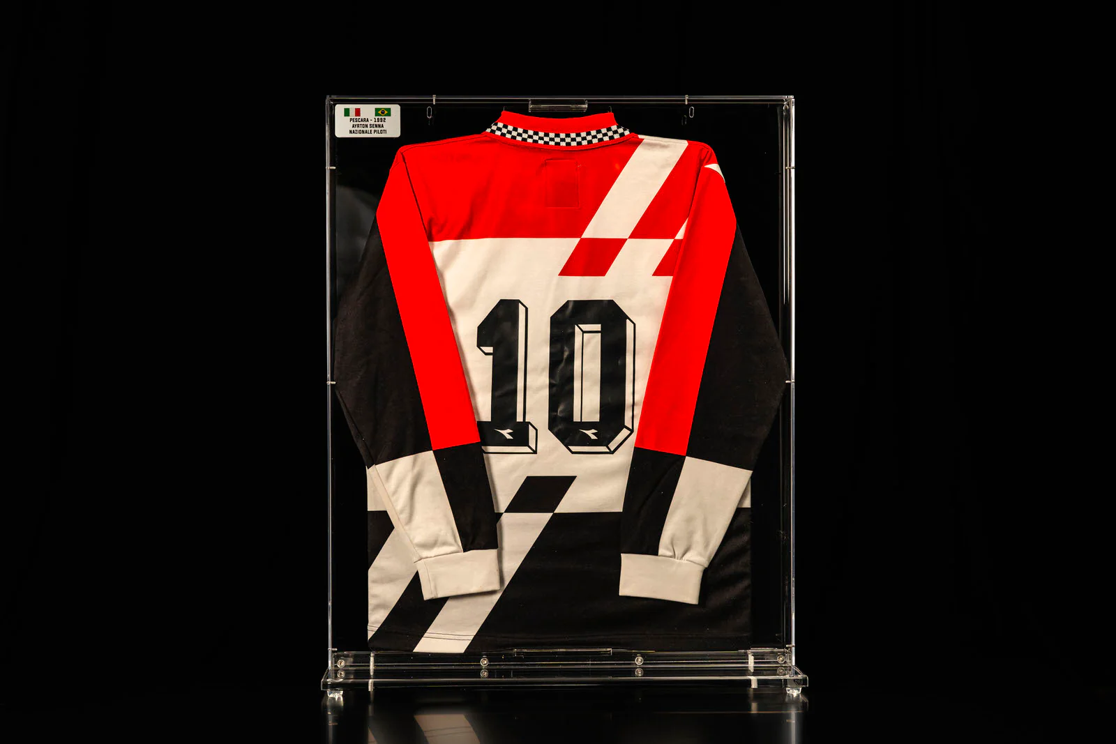 Miami Auction LOT 037 - 1992 Nazionale Piloti Shirt - Ayrton Senna Signed Framed - Image 25