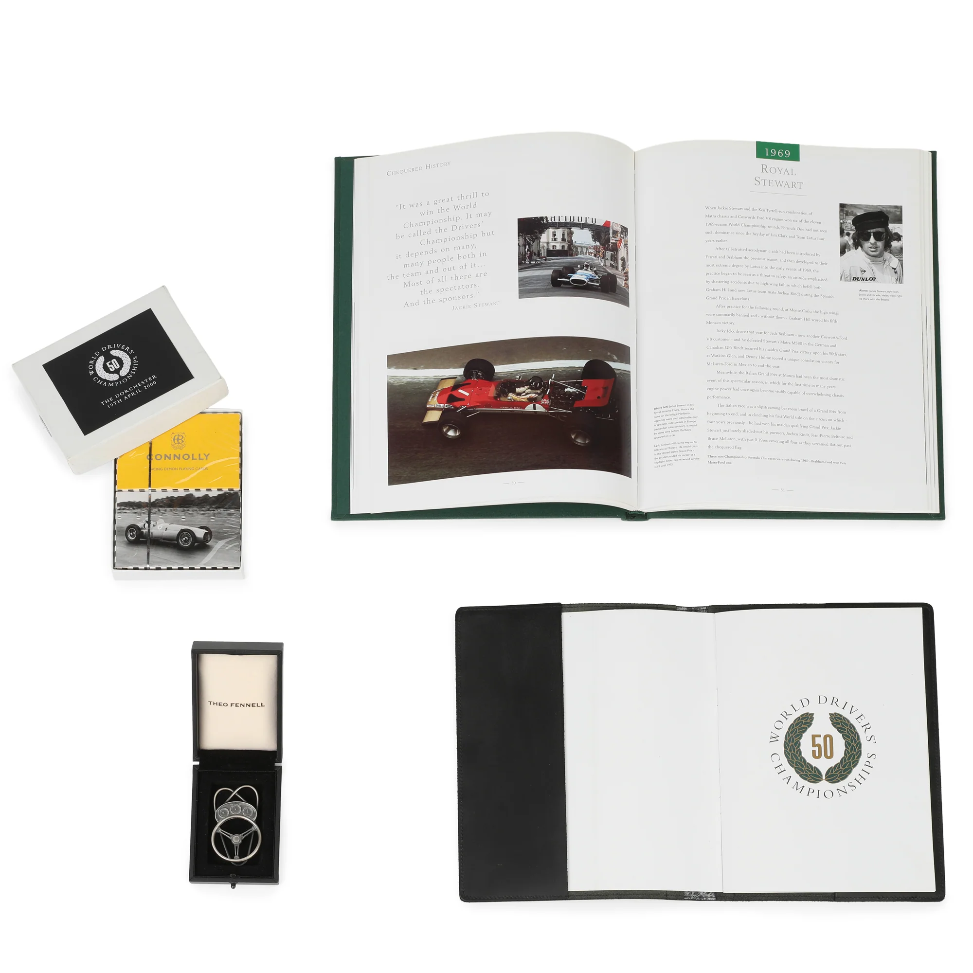 Miami Auction LOT 031  - 2000 F1 50th Anniversary Gala VIP Party Favour Set