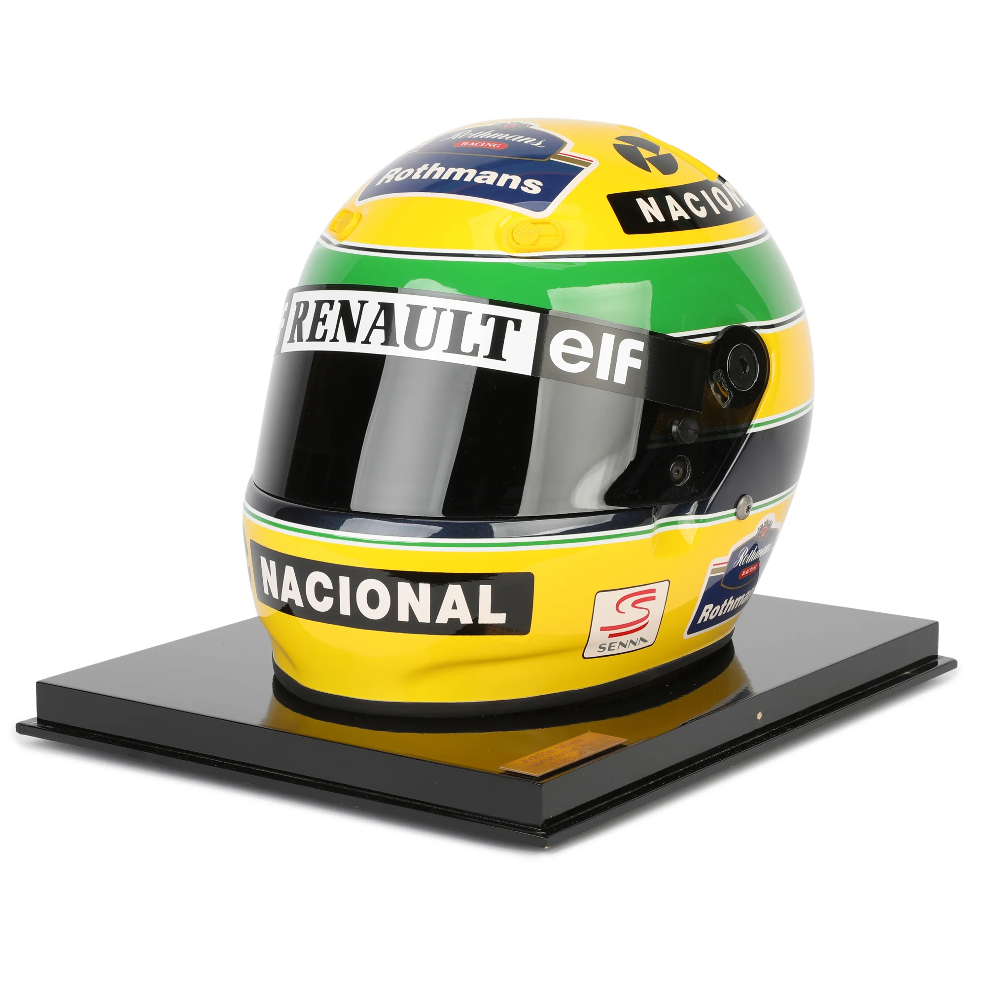 Miami Auction LOT 006 - Ayrton Senna 1994 Williams Helmet - Official Bell Replica - Image 4