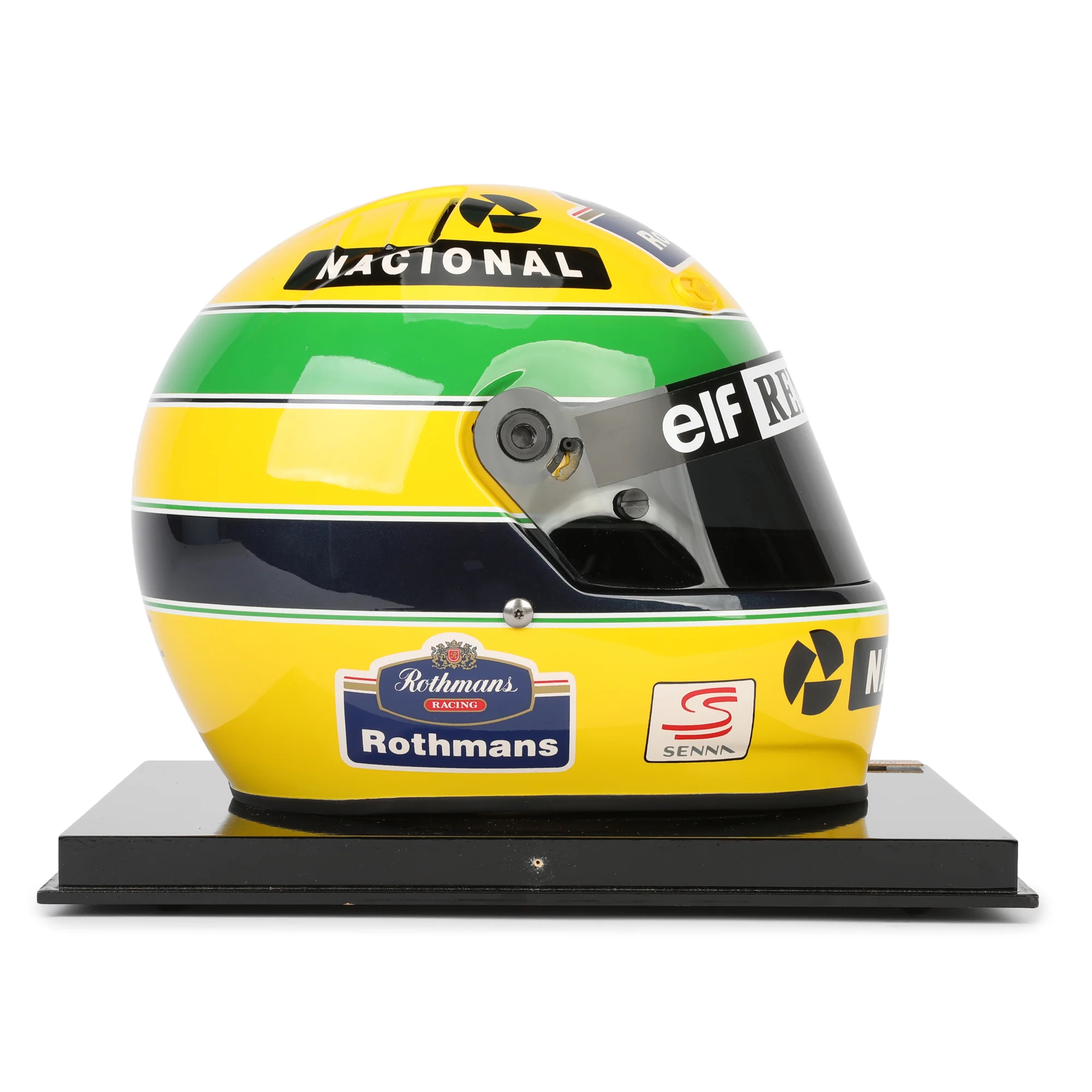 Miami Auction LOT 006 - Ayrton Senna 1994 Williams Helmet - Official Bell Replica - Image 6
