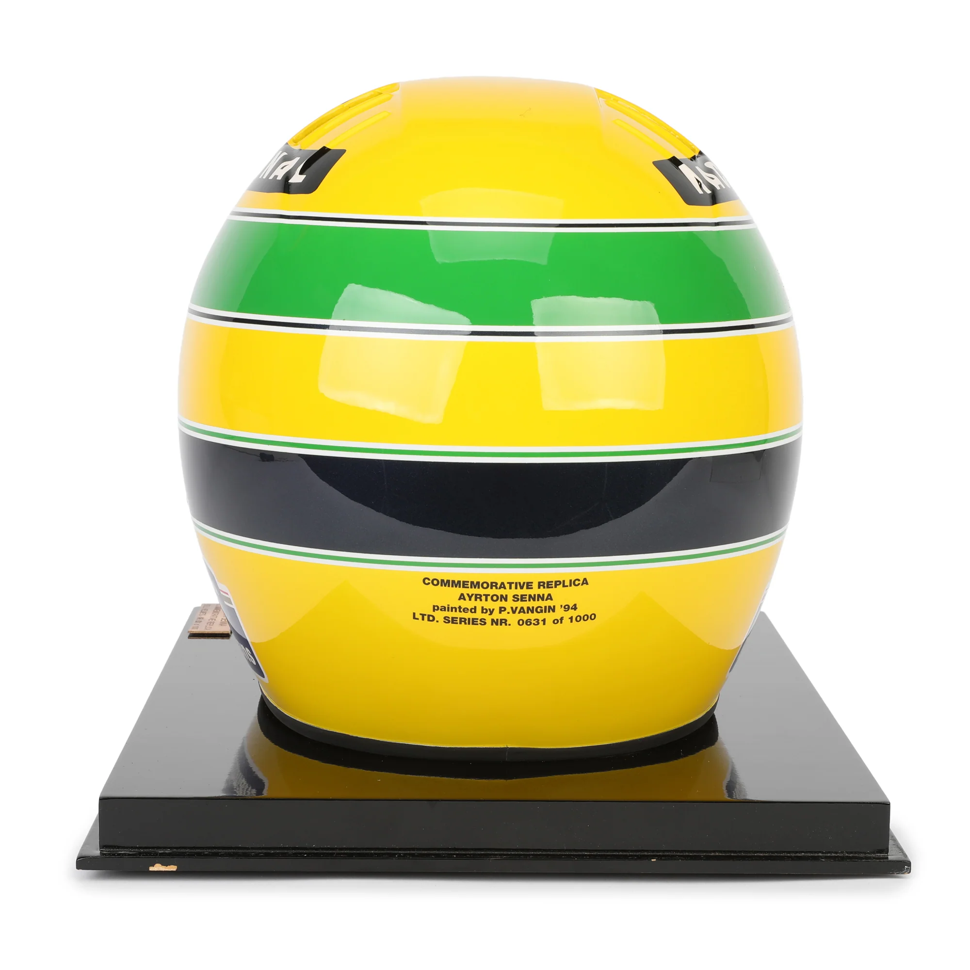 Miami Auction LOT 006 - Ayrton Senna 1994 Williams Helmet - Official Bell Replica - Image 7
