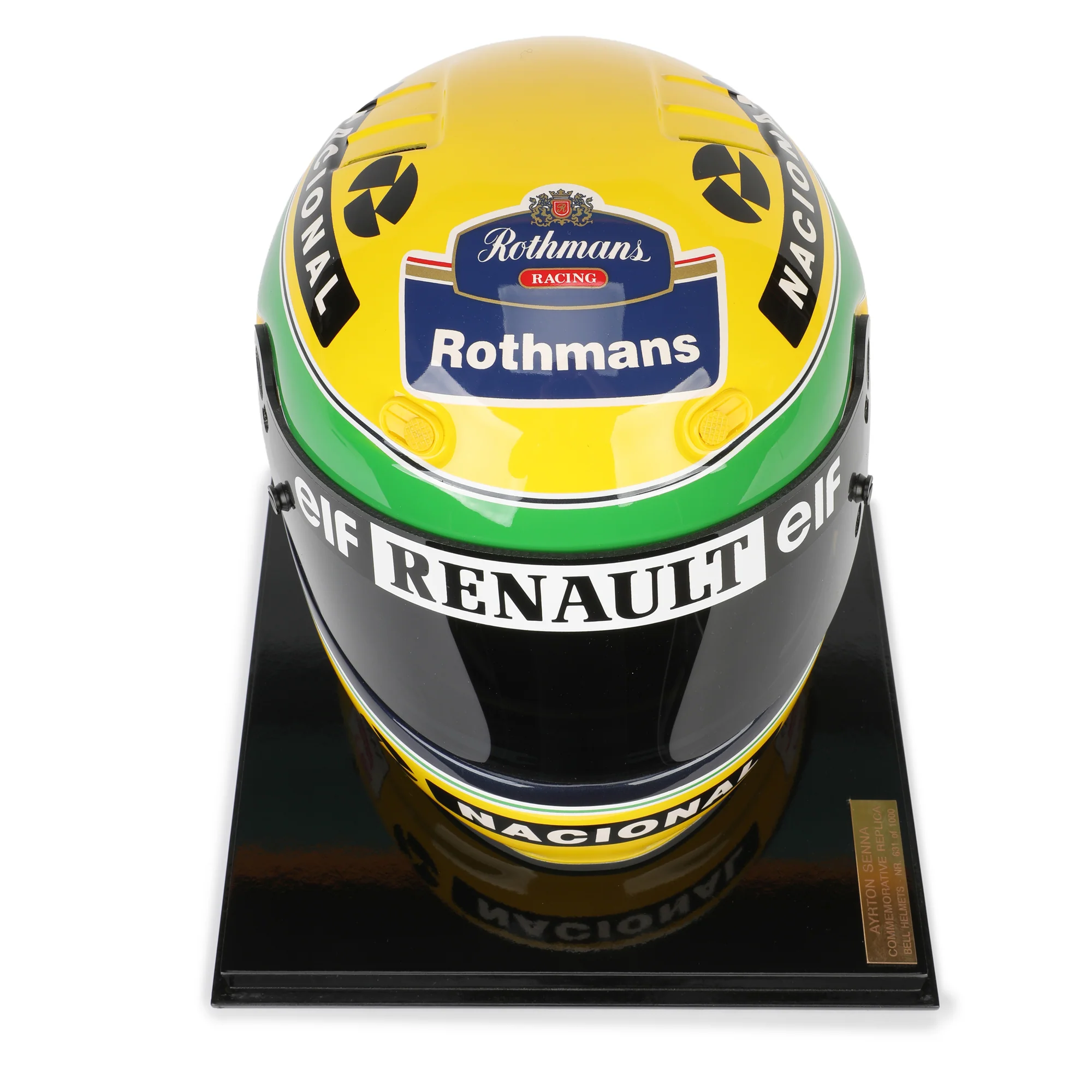 Miami Auction LOT 006 - Ayrton Senna 1994 Williams Helmet - Official Bell Replica - Image 8