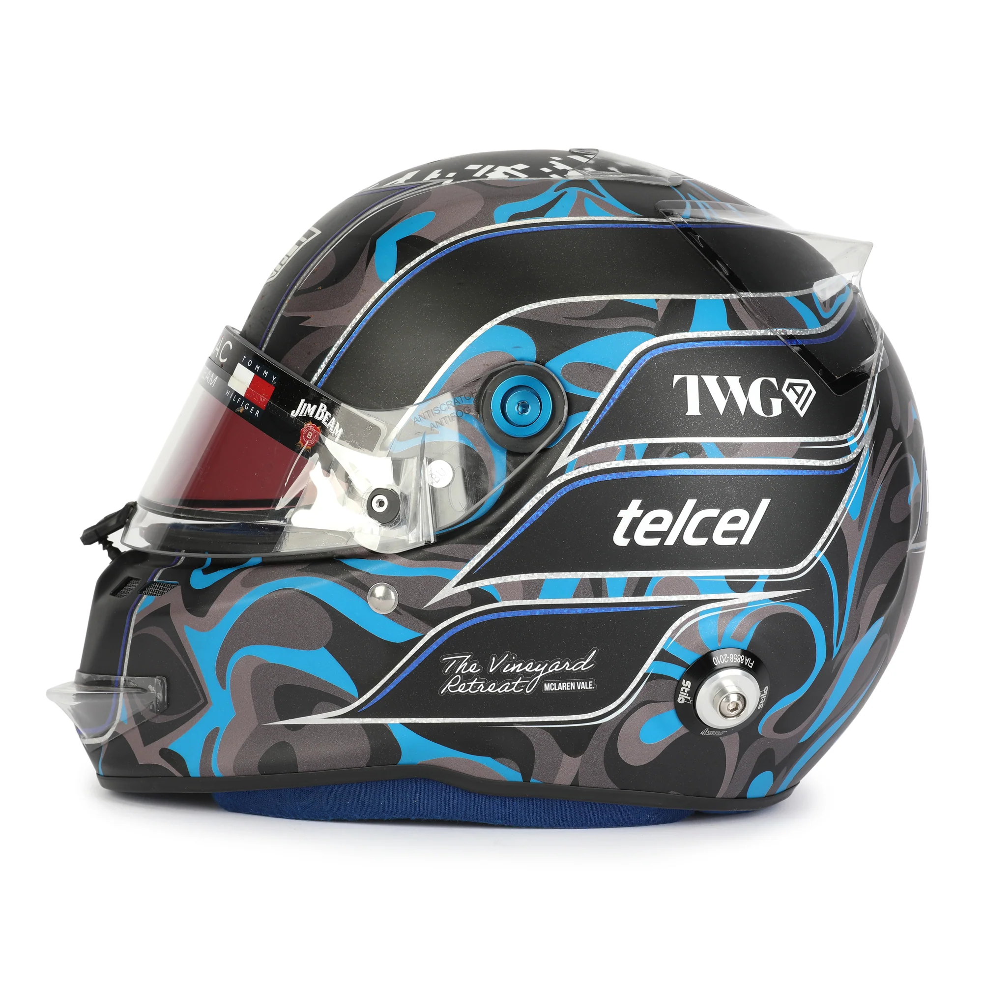 Miami Auction LOT 001 - Valtteri Bottas First-Ever Cadillac Race-Used Helmet, 2026 Australian GP - Image 3