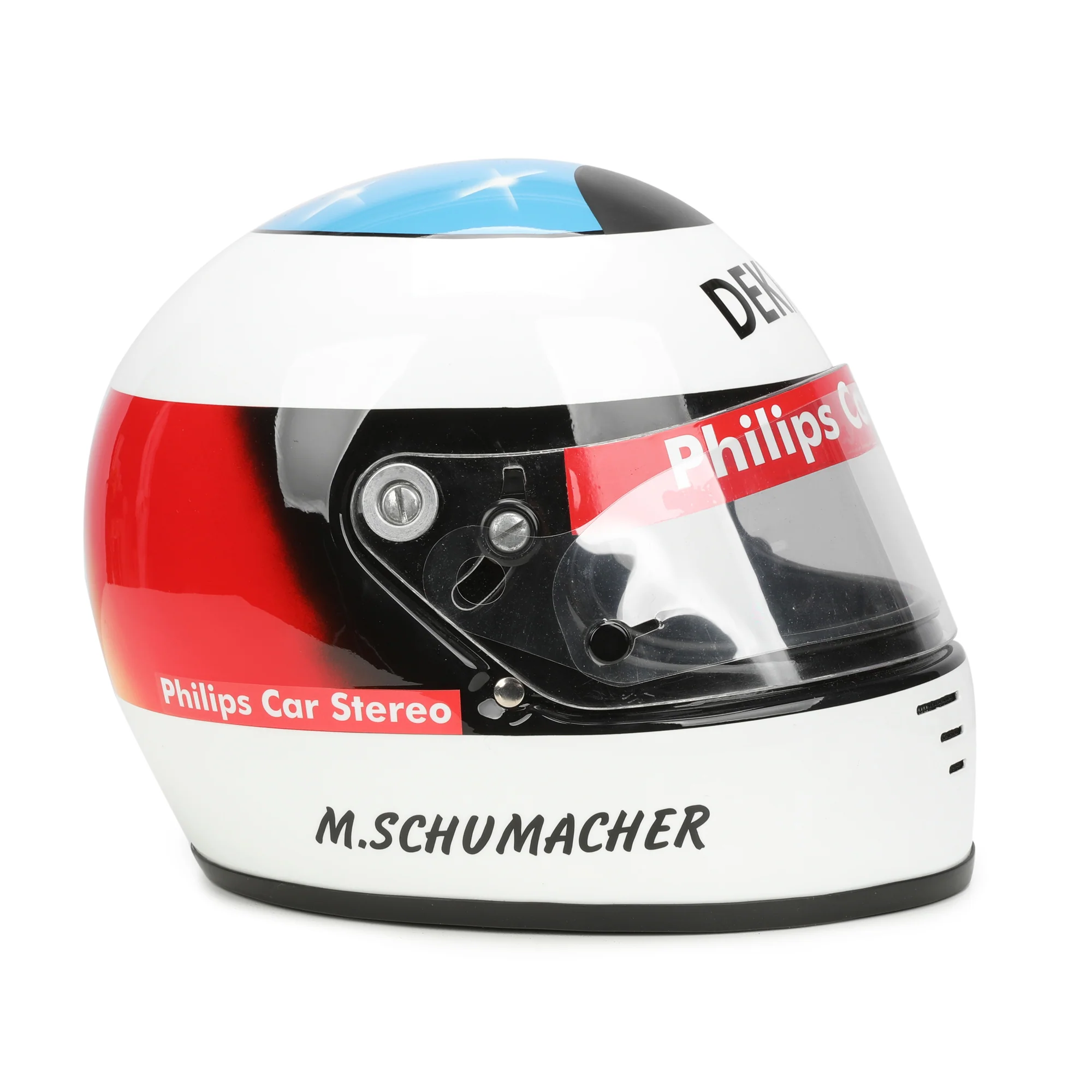 Miami Auction LOT 013- Michael Schumacher 1991 Jordan Helmet – Belgium GP Replica - Image 4