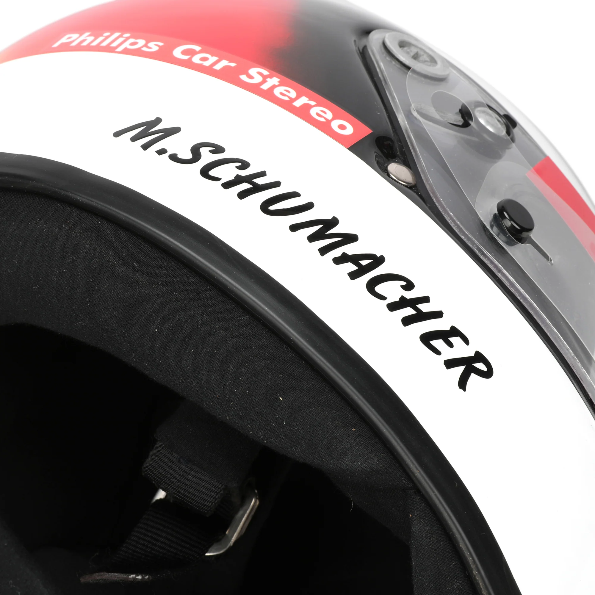 Miami Auction LOT 013- Michael Schumacher 1991 Jordan Helmet – Belgium GP Replica - Image 6