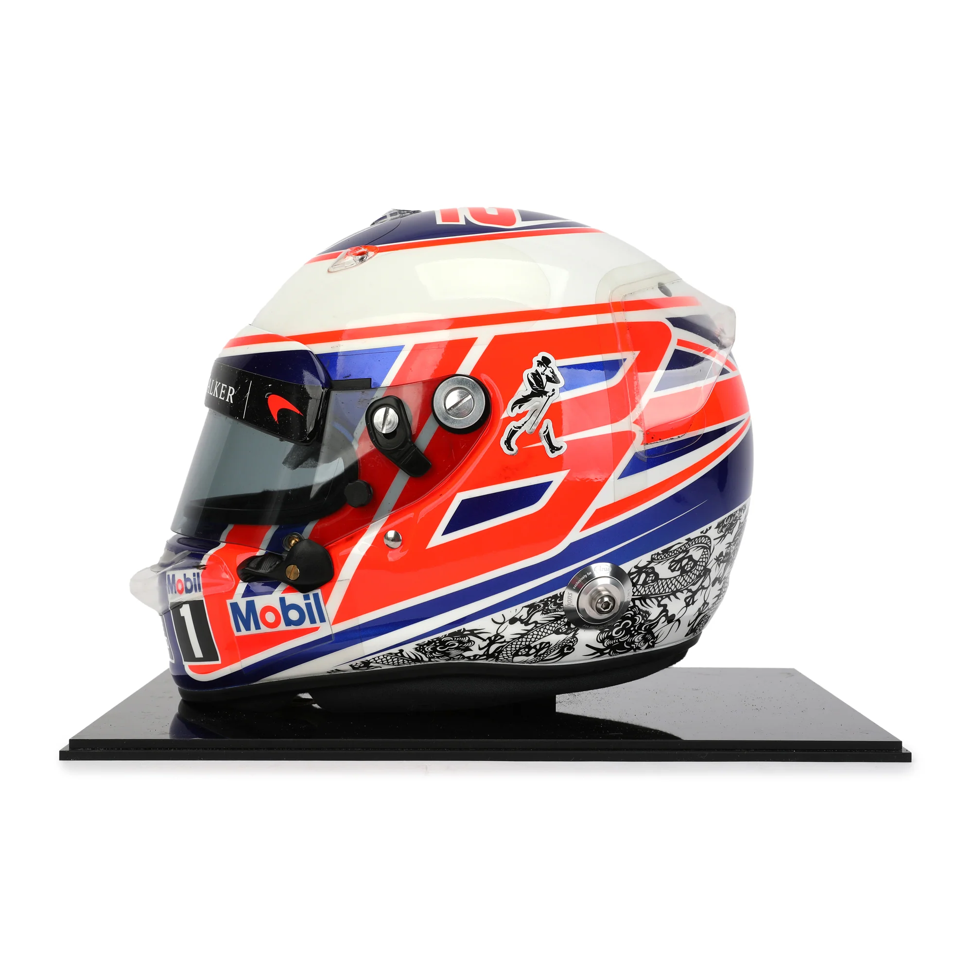 Miami Auction LOT 040 - Jenson Button 2016 McLaren Helmet - Mexico GP - Image 3