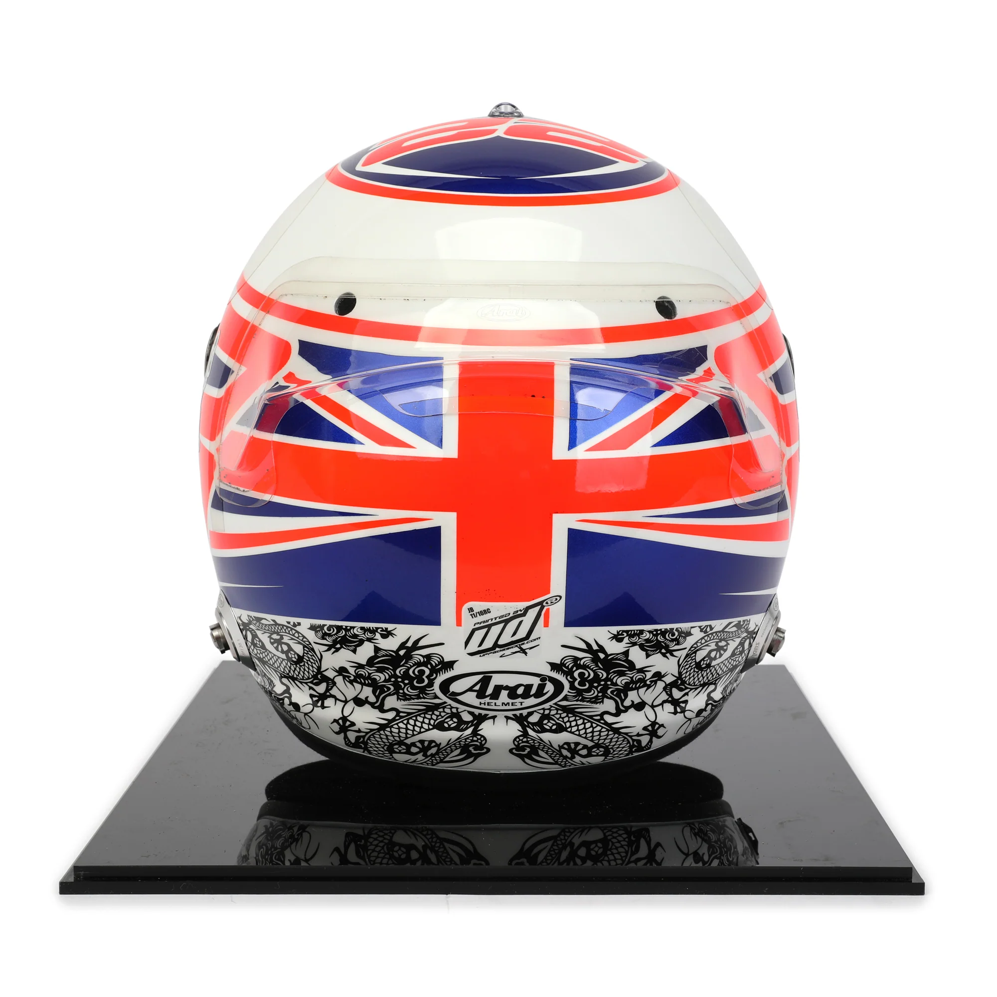 Miami Auction LOT 040 - Jenson Button 2016 McLaren Helmet - Mexico GP - Image 6