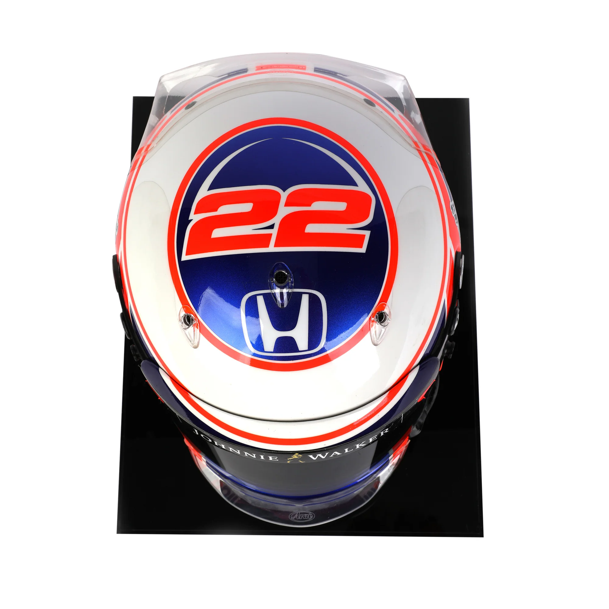 Miami Auction LOT 040 - Jenson Button 2016 McLaren Helmet - Mexico GP - Image 7