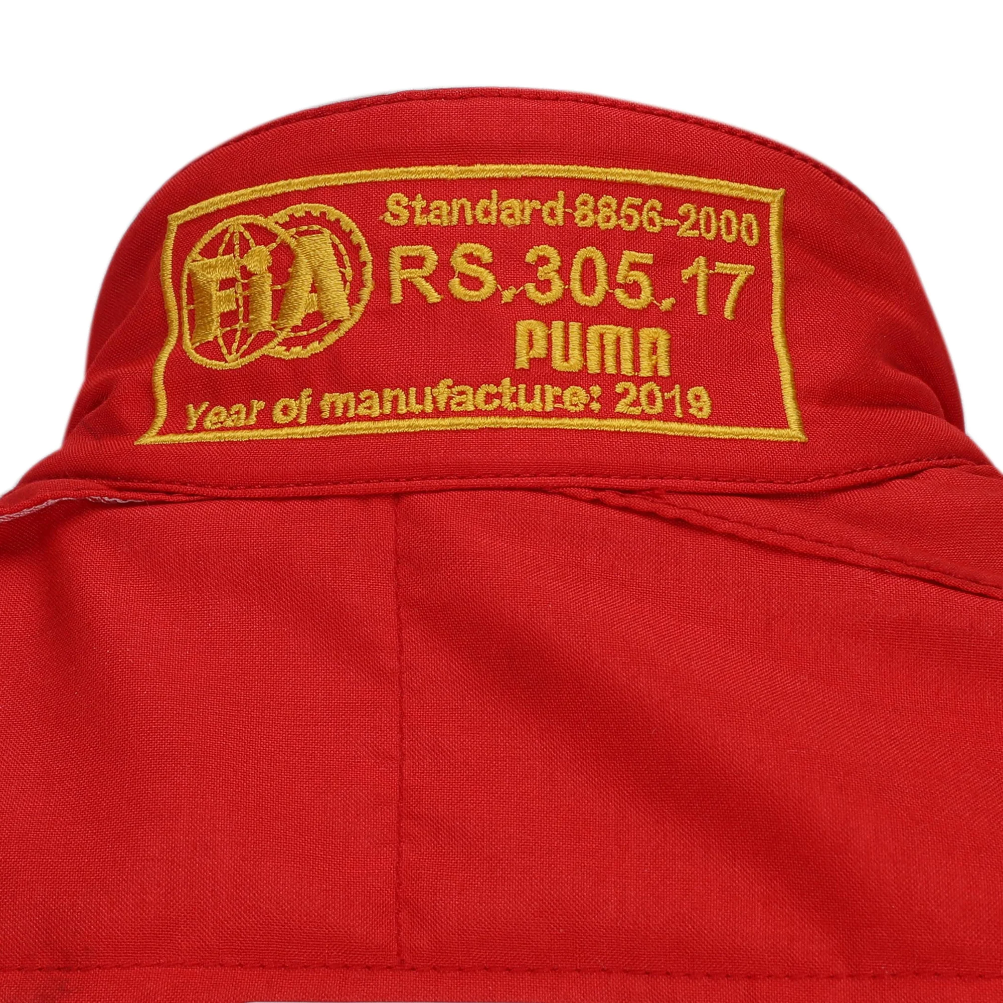 Miami Auction LOT 035 - Charles Leclerc 2019 Scuderia Ferrari Suit - Weekend Used - Image 5